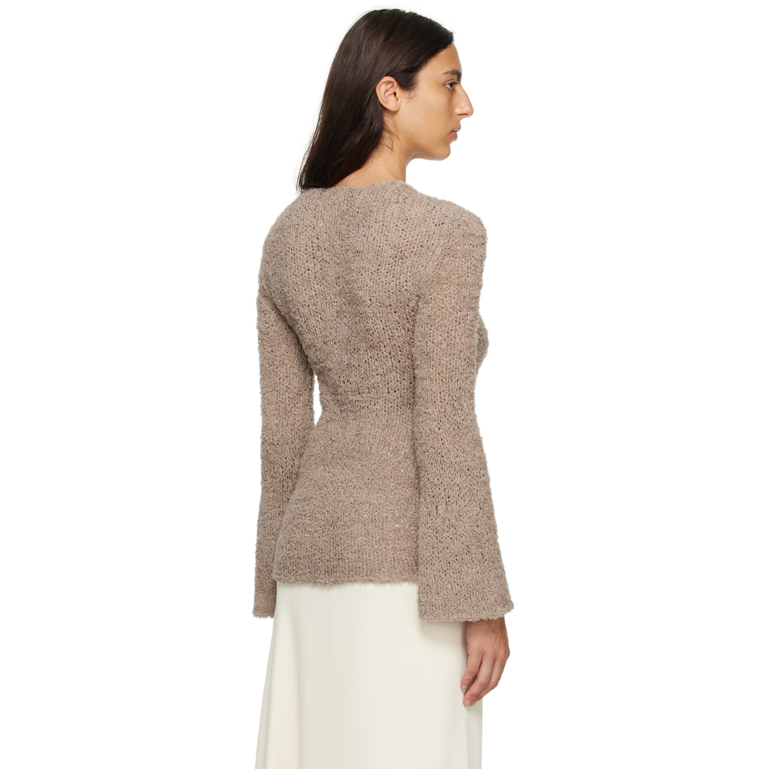  By Malene Birger Taupe Pelira Sweater 