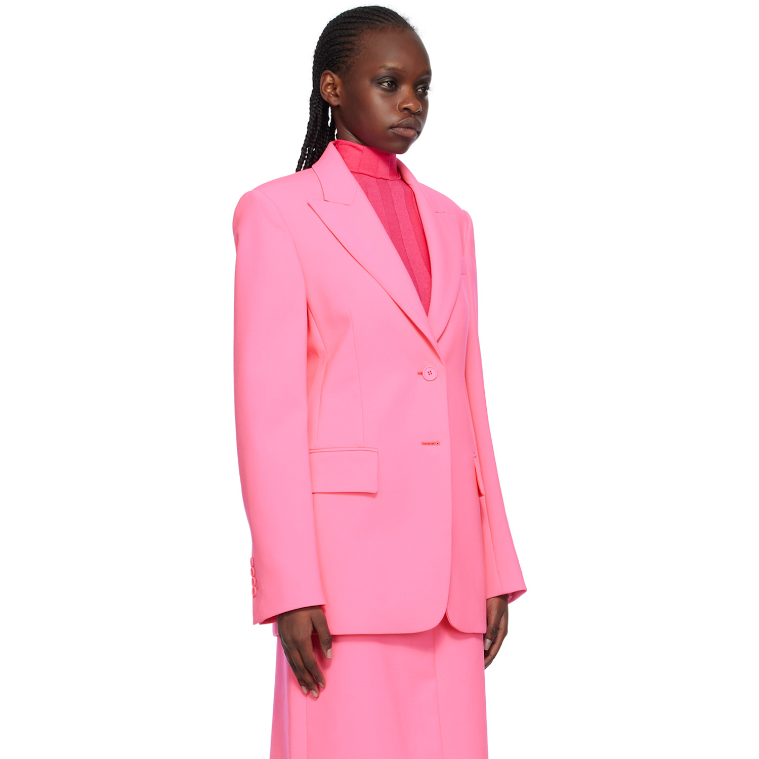  Sportmax Pink Zermat Blazer 
