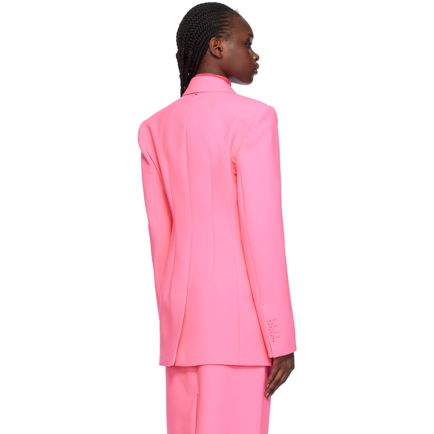  Sportmax Pink Zermat Blazer 