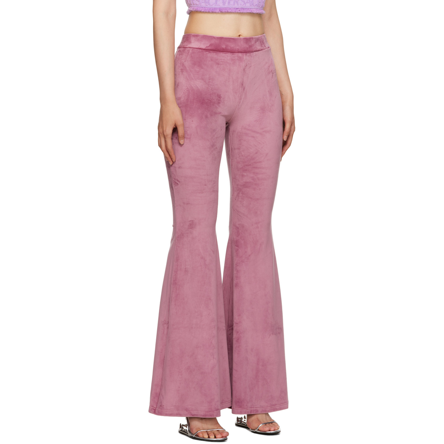  Gcds Pink Flared Trousers 