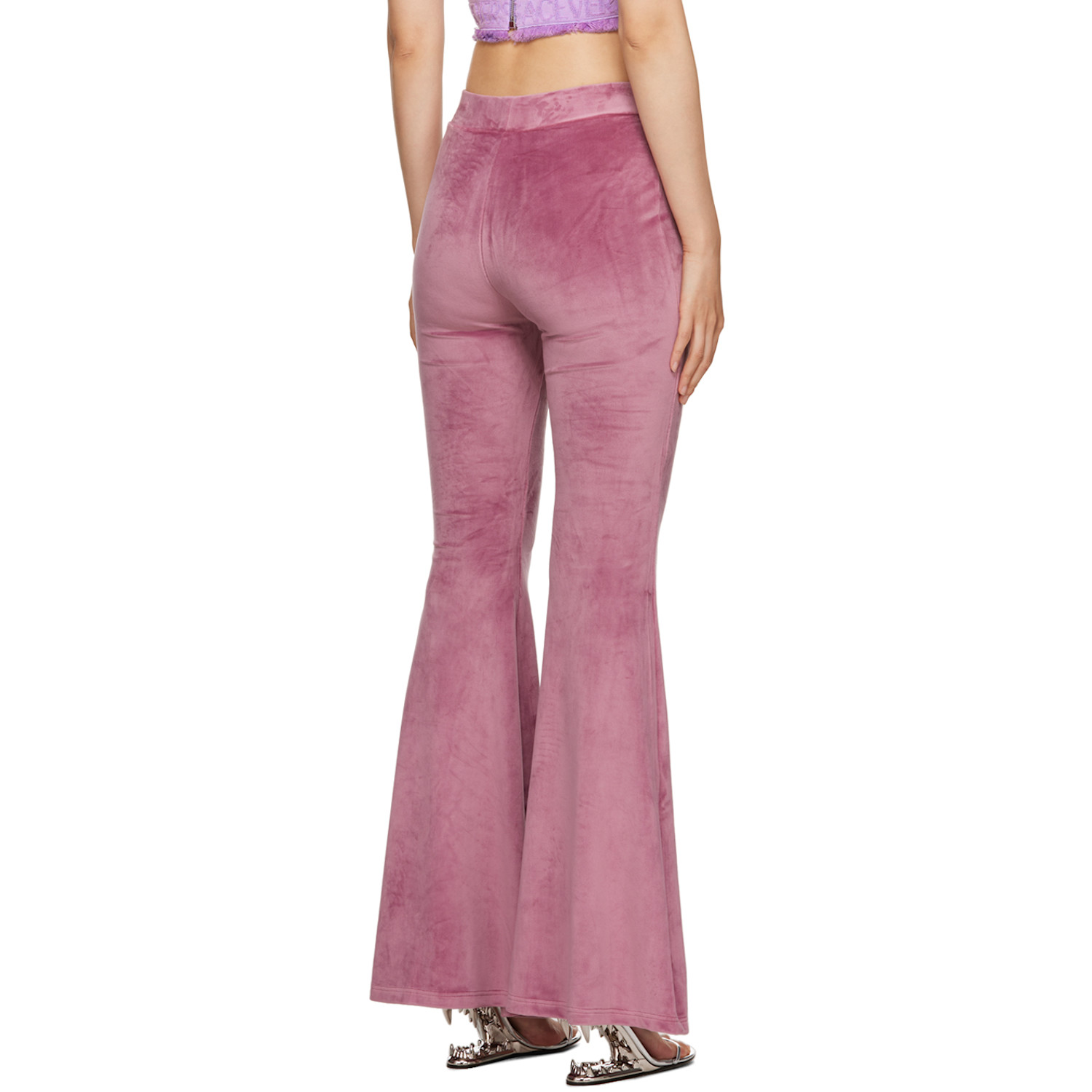  Gcds Pink Flared Trousers 