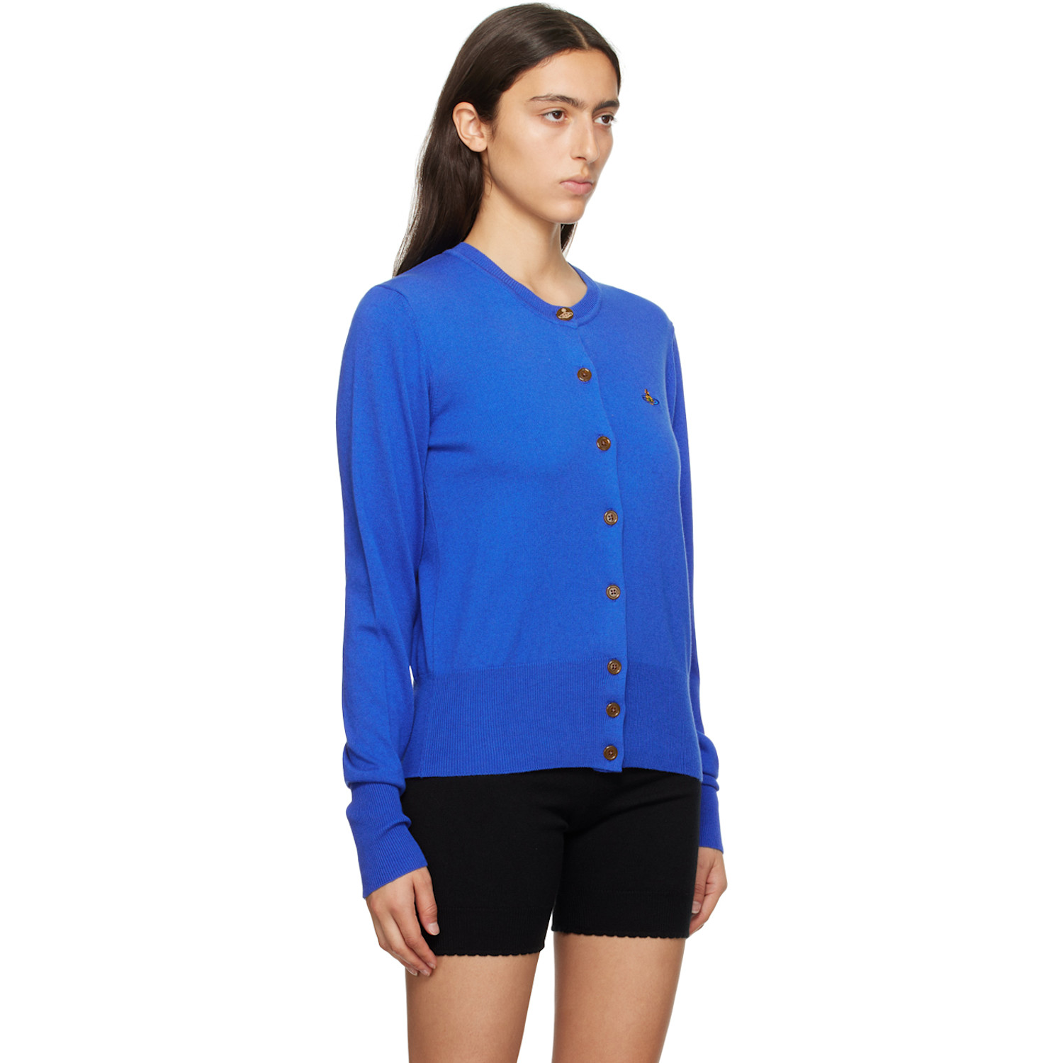  Vivienne Westwood Blue Bea Cardigan 