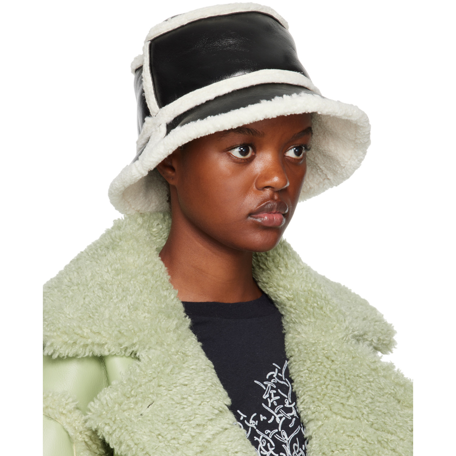  Stand Studio Black Alanna Bucket Hat 