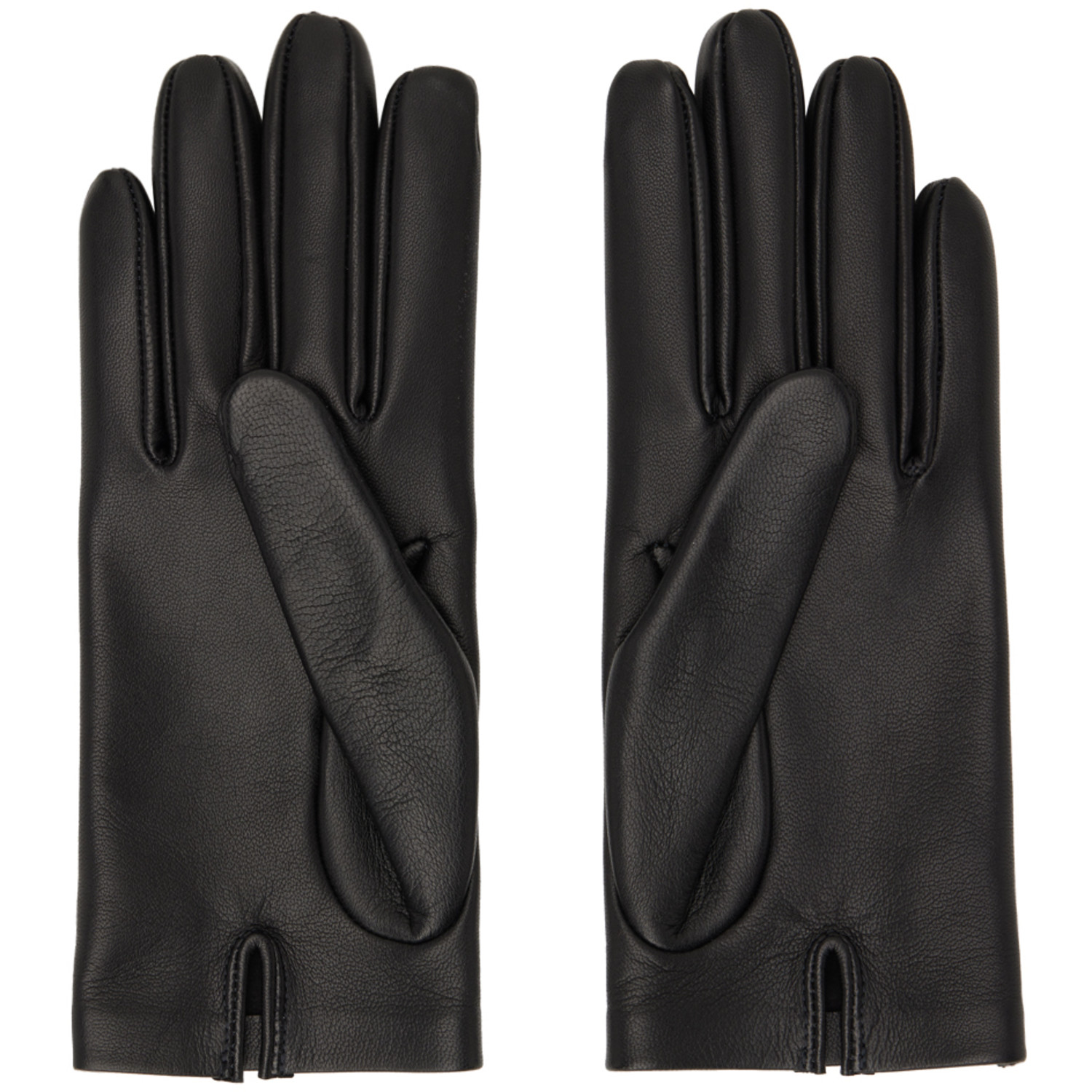  The Row Black Lorella Gloves 