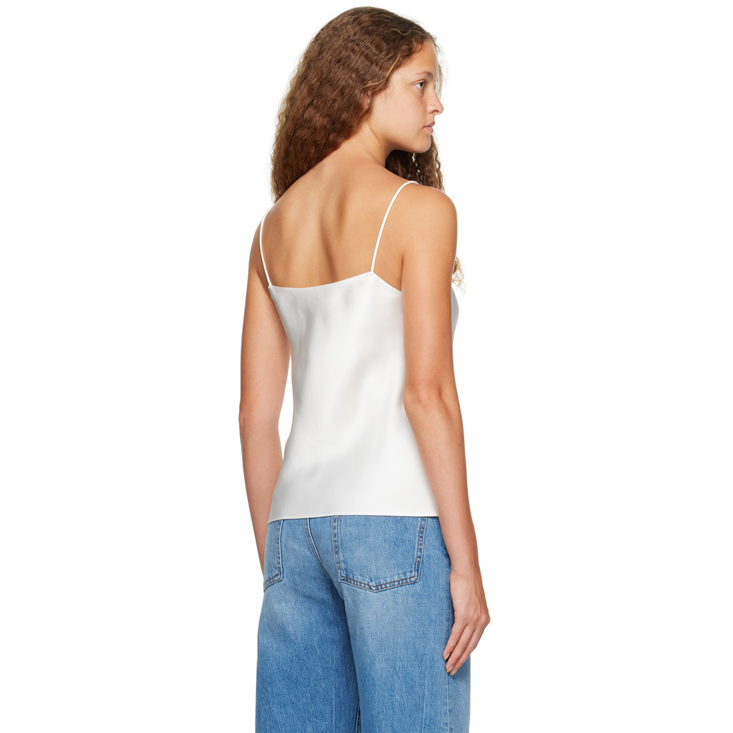  The Row White Biggins Camisole 