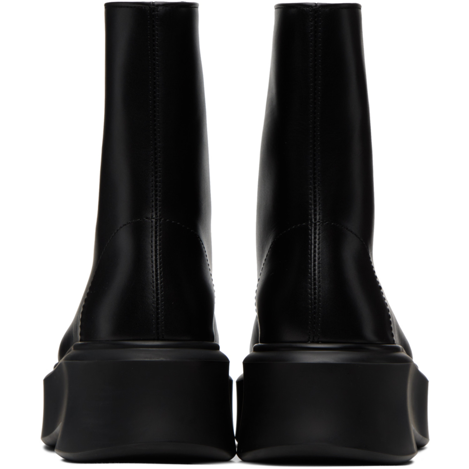  The Row Black Zipped I Boots 