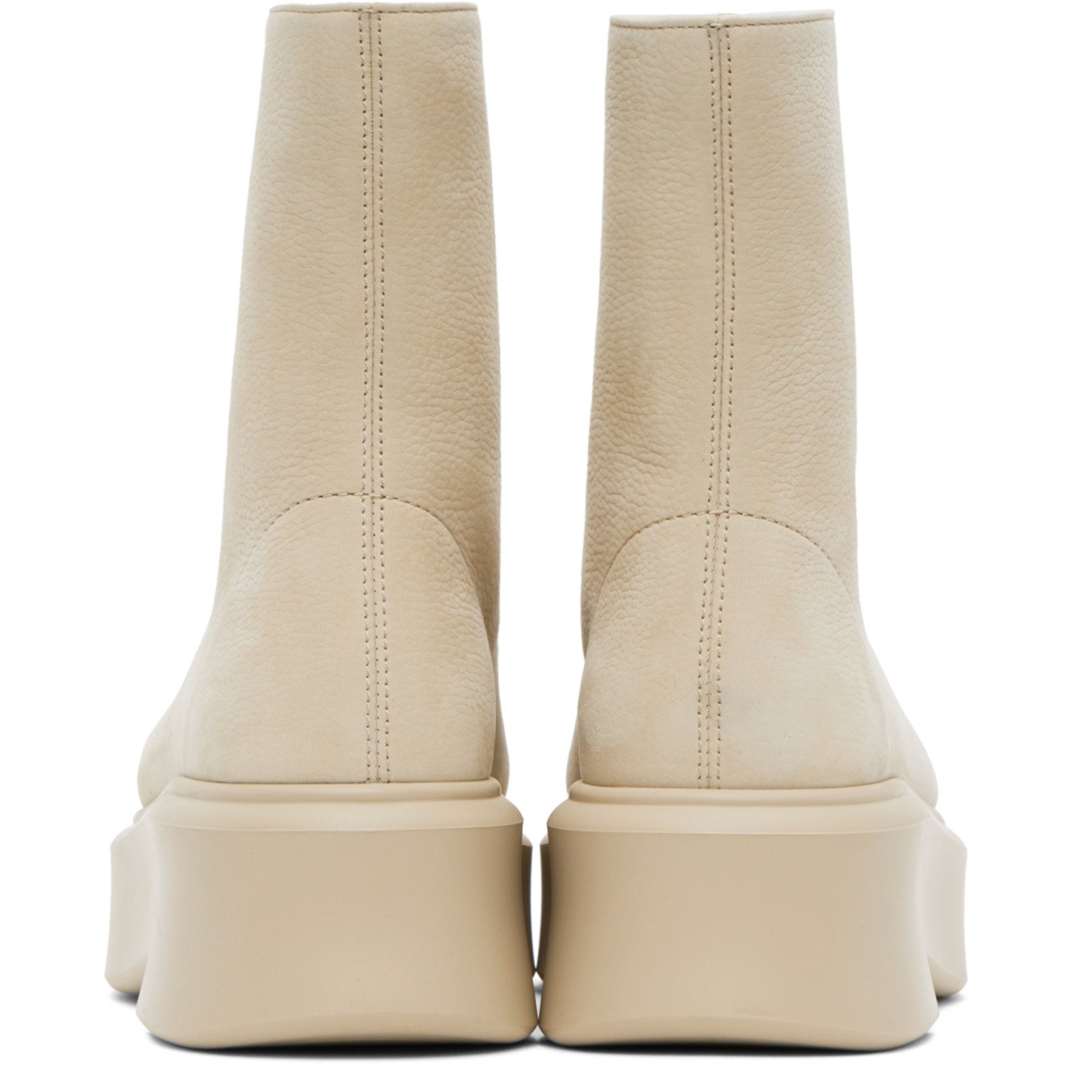  The Row Beige Zipped I Boots 