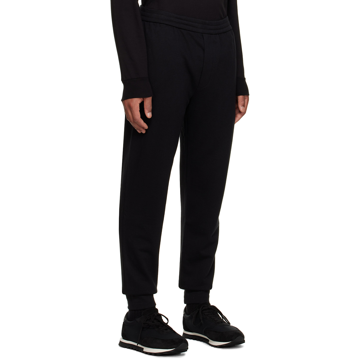  The Row Black Edgar Sweatpants 