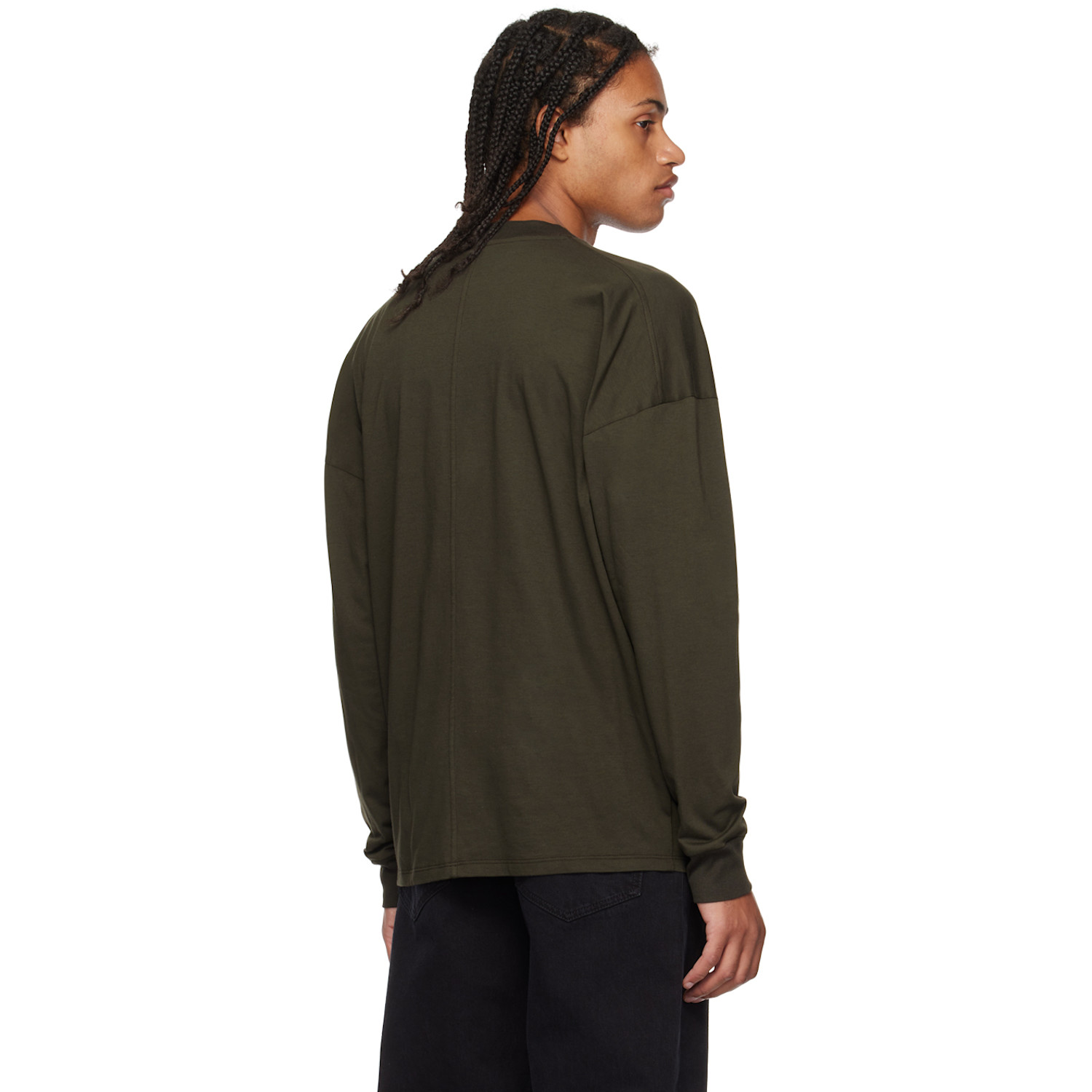  The Row Green Drago Long Sleeve T-shirt 