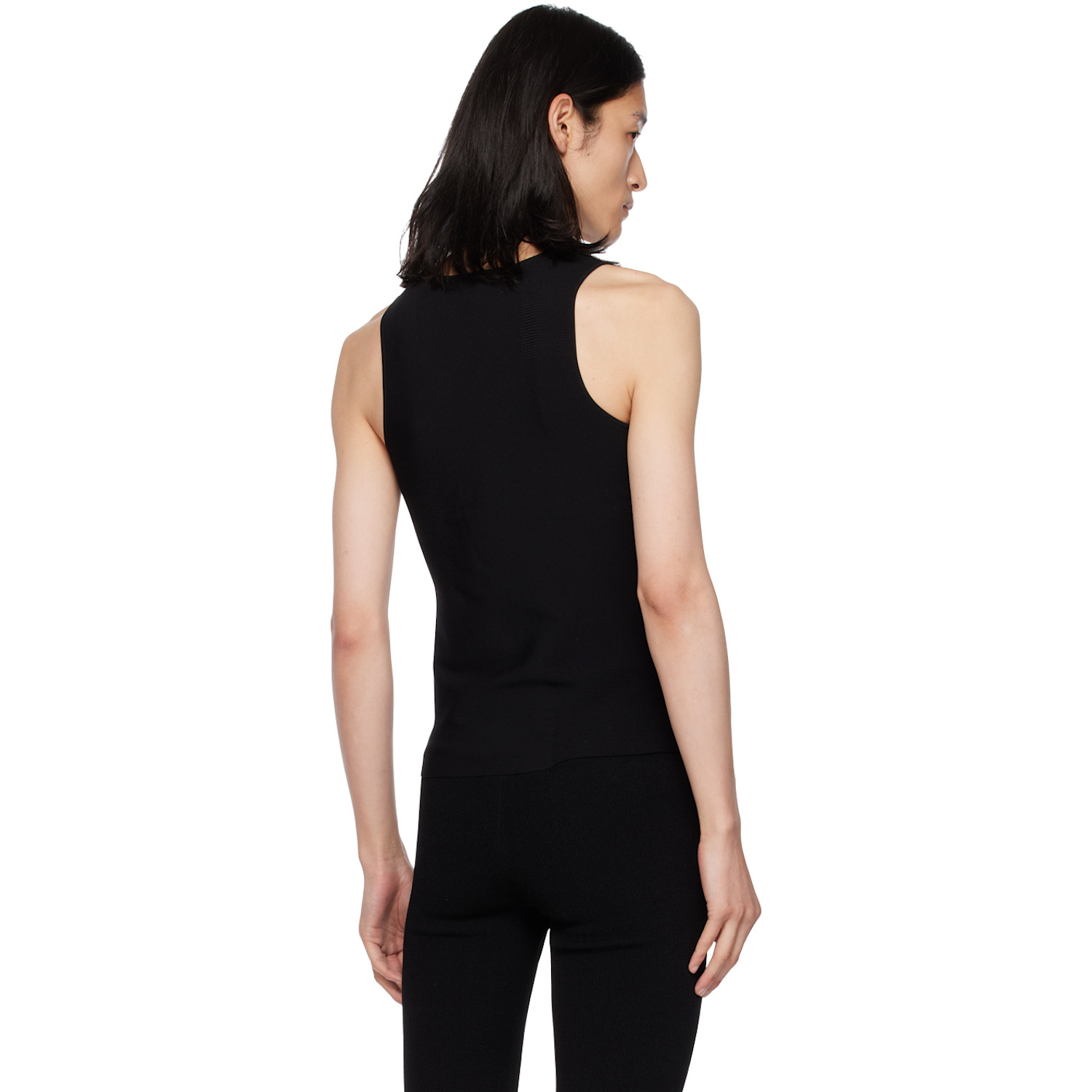  Dion Lee Black Cutout Tank Top 