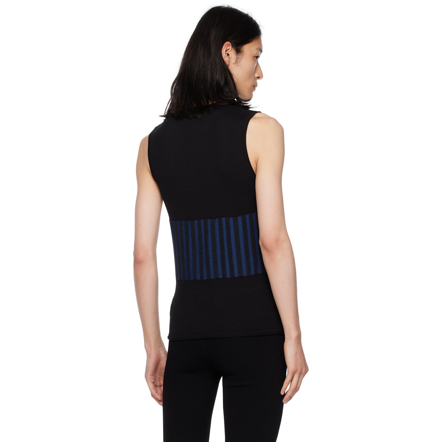  Dion Lee Black Bone Tank Top 