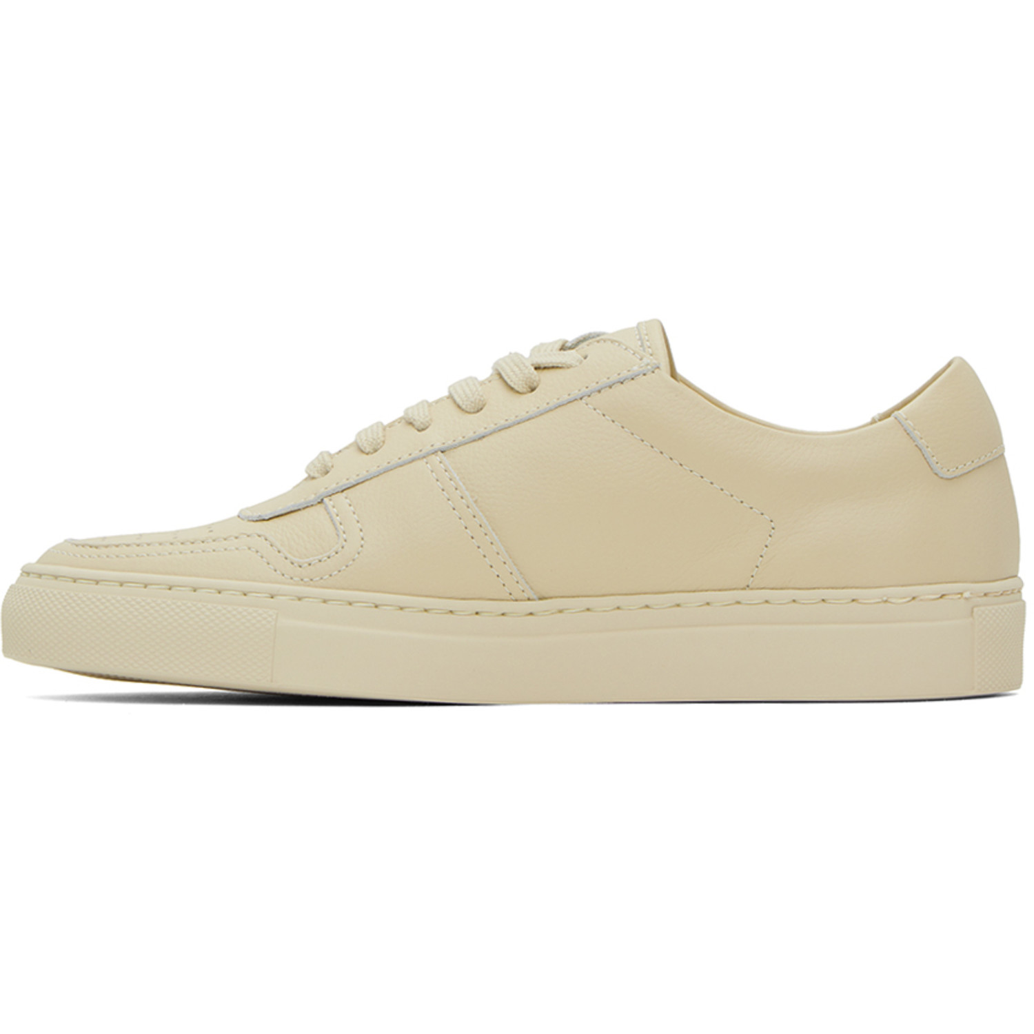  Common Projects Beige Bball Low Sneakers 