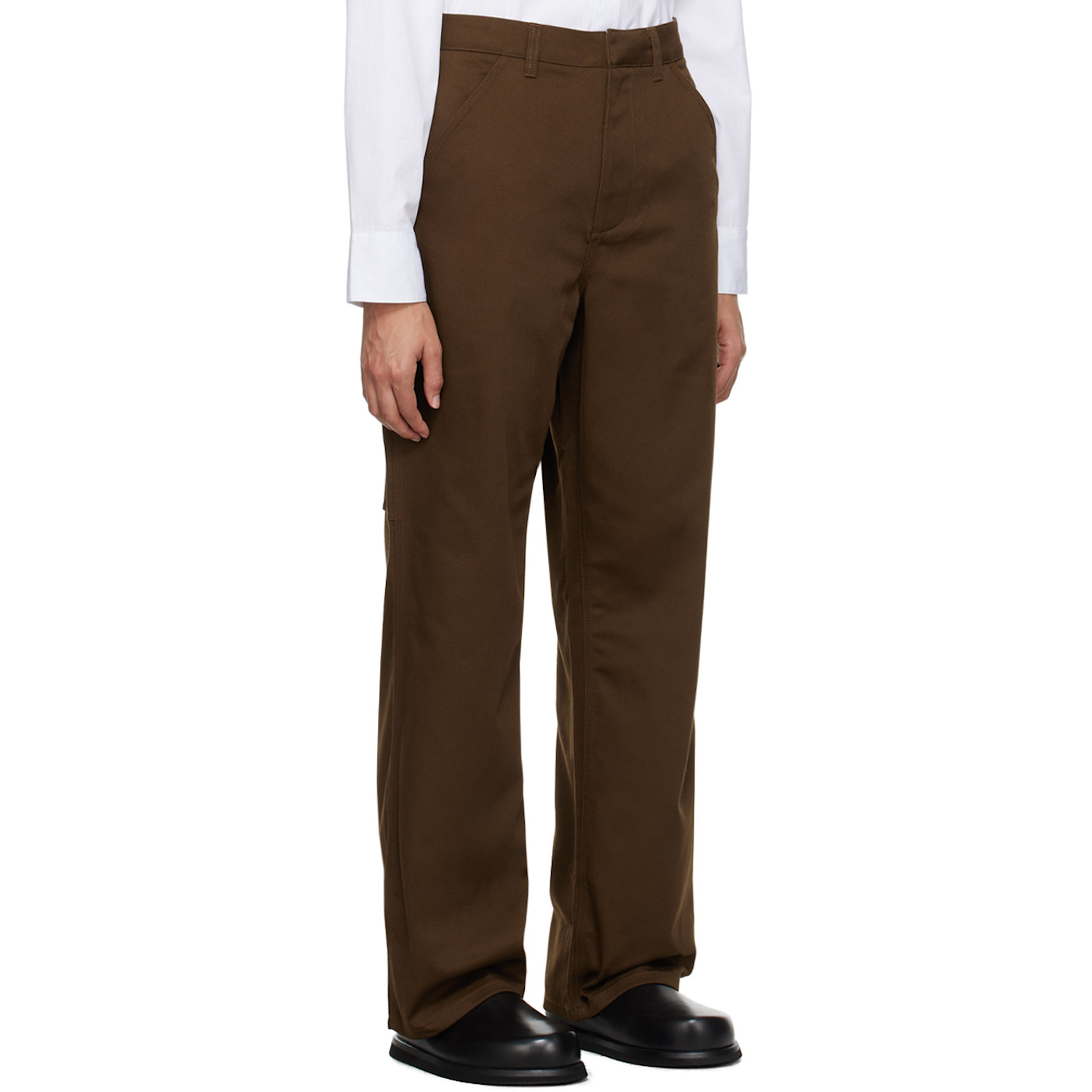  6397 Brown Workwear Trousers 