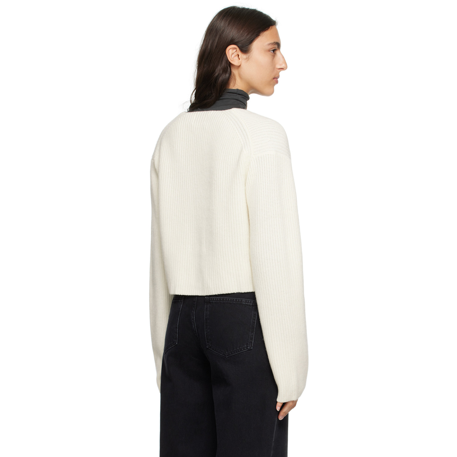  Loulou De Saison Off-white Hidra Cardigan 