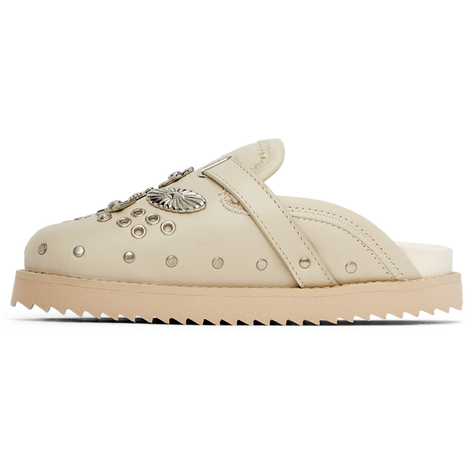  Toga Archives Ssense Exclusive Kids Beige Slippers 