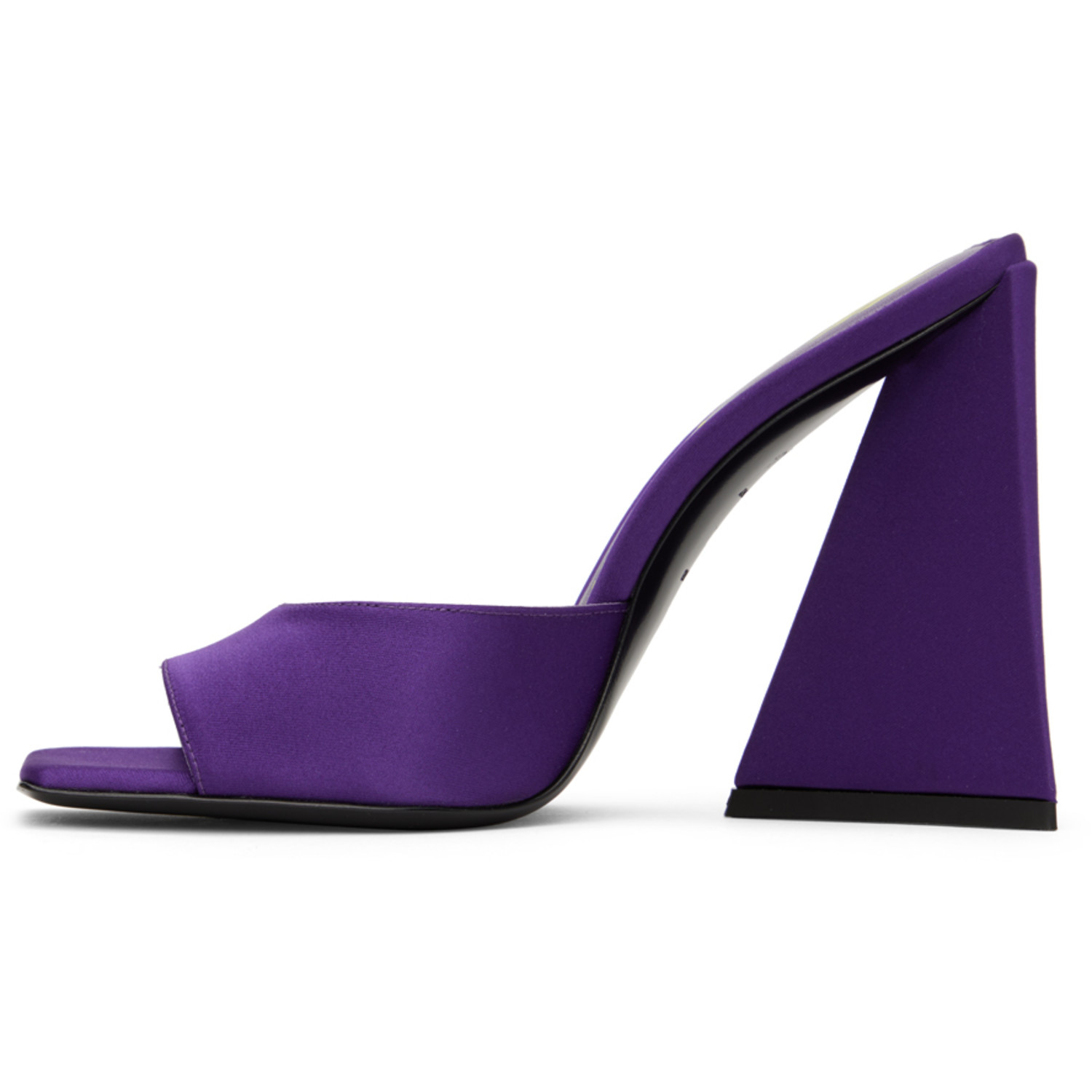 The Attico Purple Devon Mules 