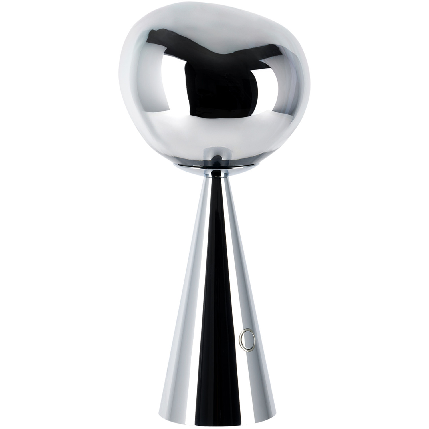  Tom Dixon Silver Melt Portable Table Lamp 