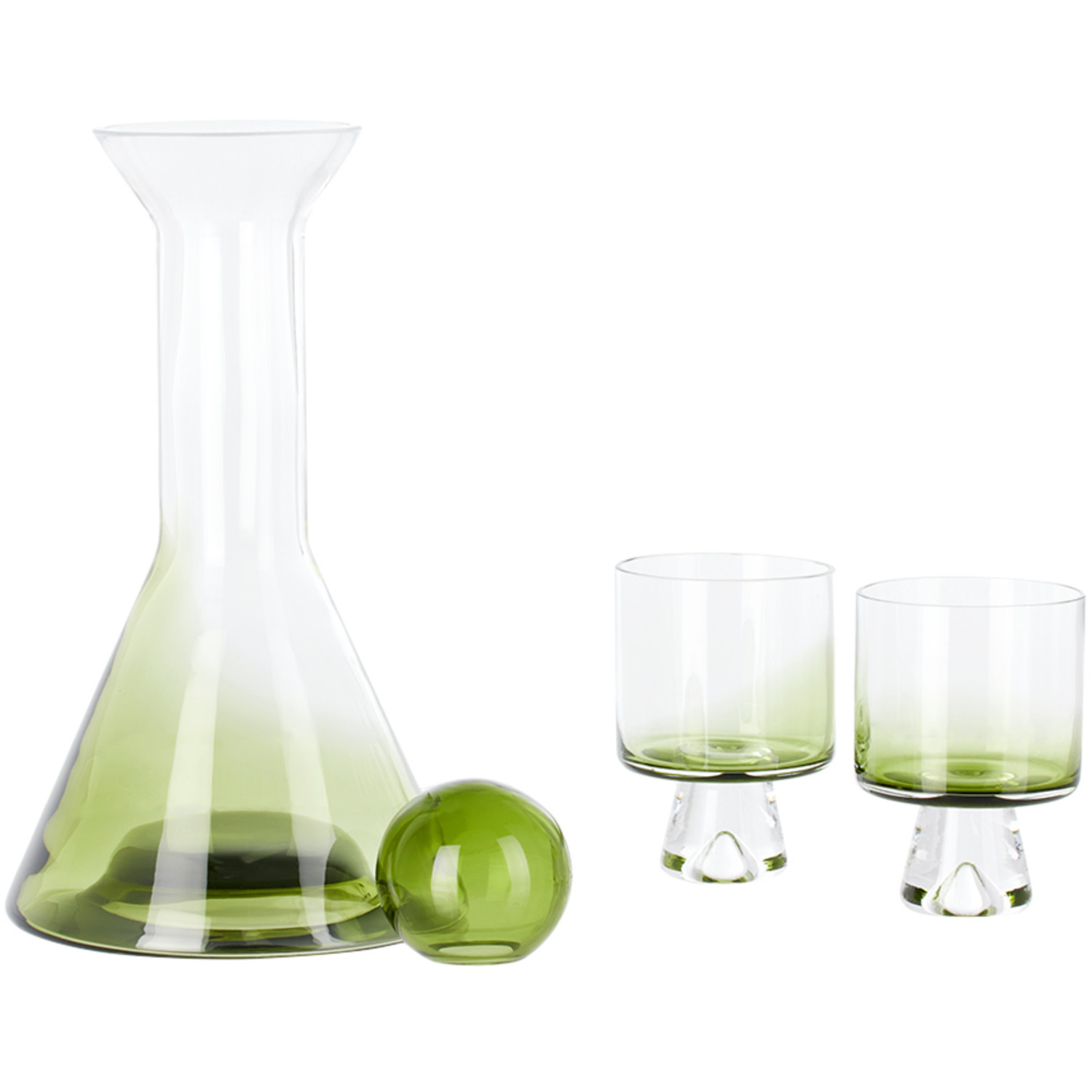  Tom Dixon Green Tank Wine Gift Set, 3 Pcs 