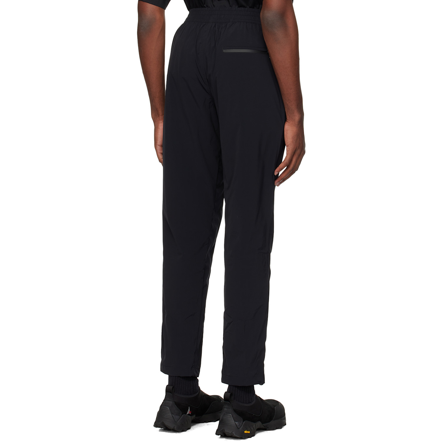  True Tribe Black Casual Steve Track Pants 