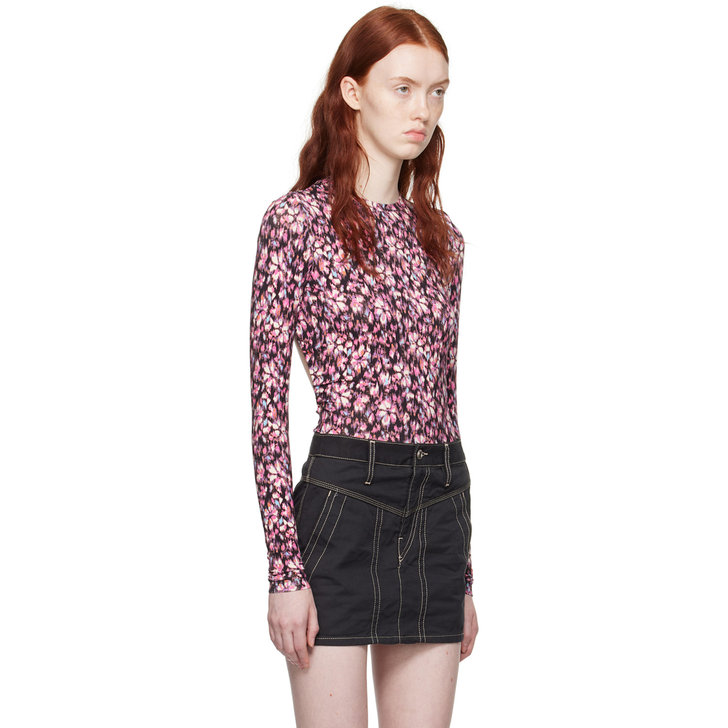  Isabel Marant Etoile Pink Leonio Blouse 