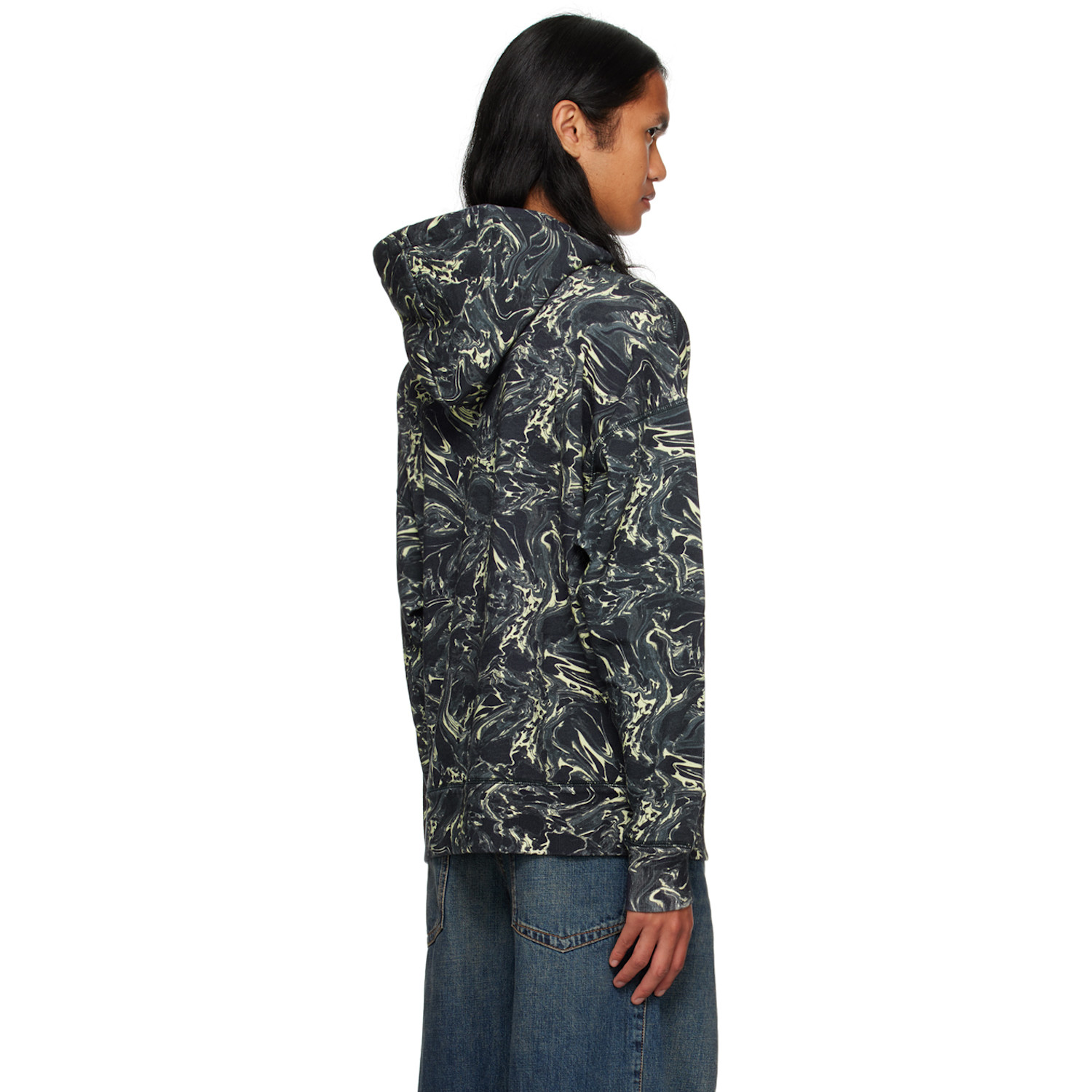  Isabel Marant Navy Marvin Hoodie 
