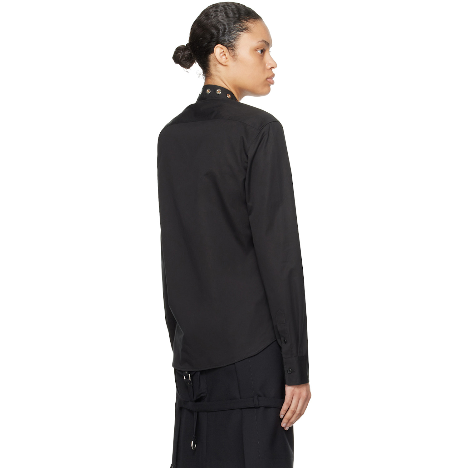  Off-white Black Cross Belt Shirt 