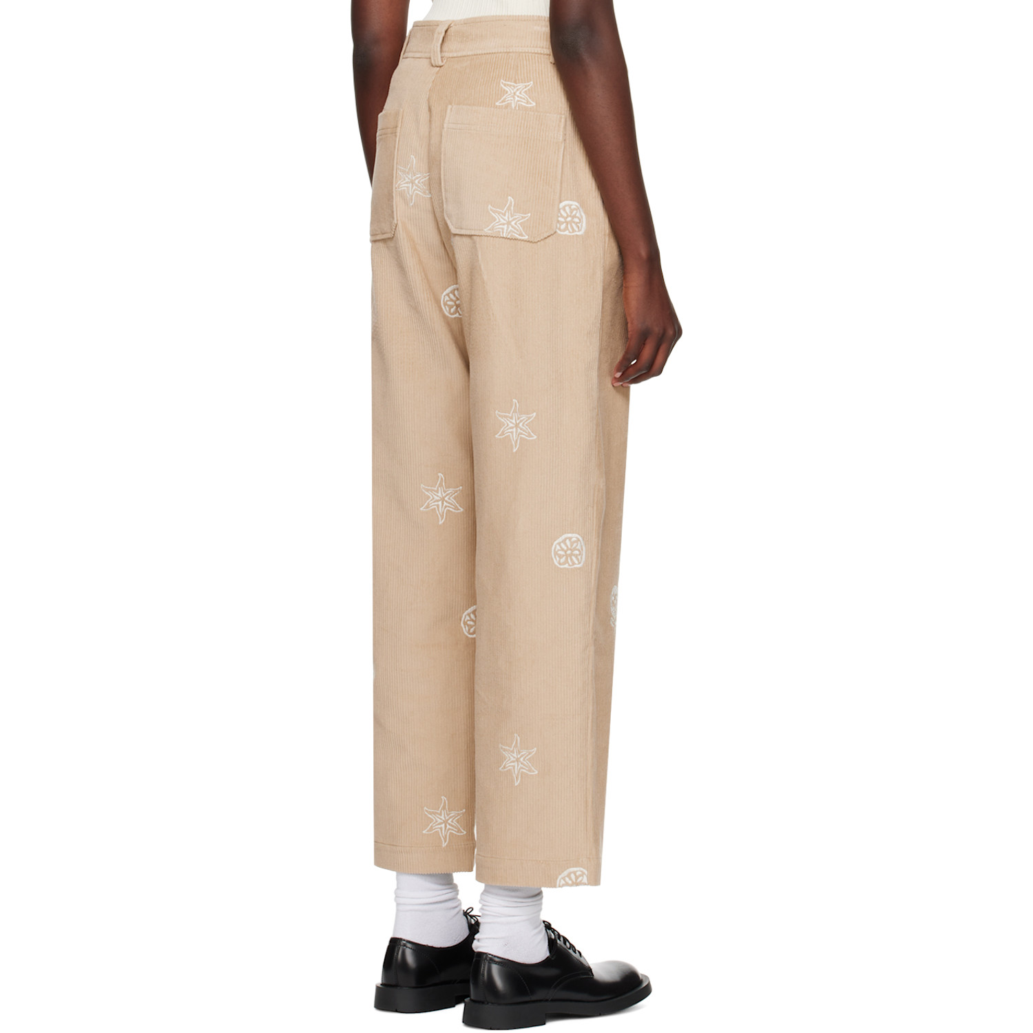  Soulland Beige Aidan Trousers 