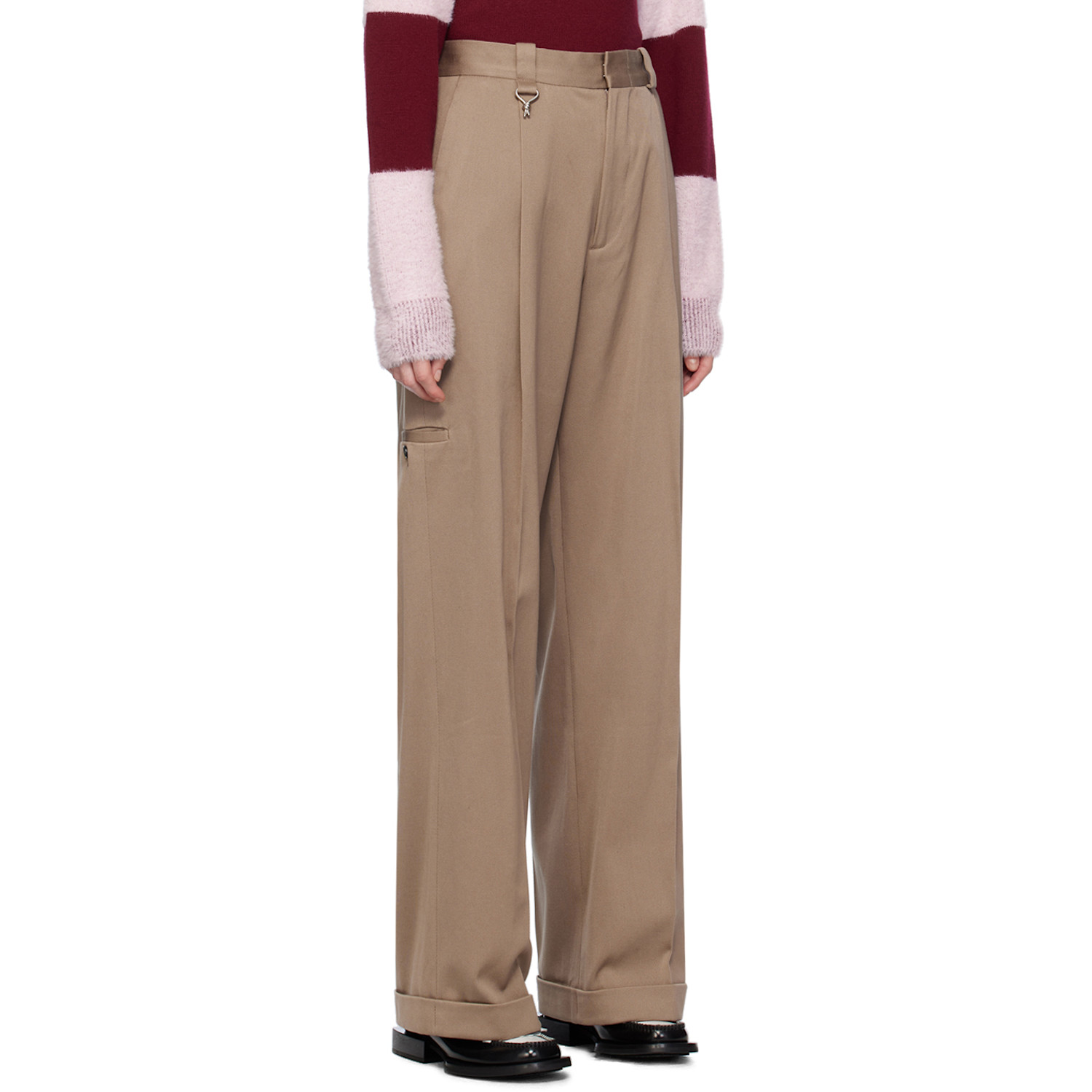  Eytys Beige Roxane Trousers 