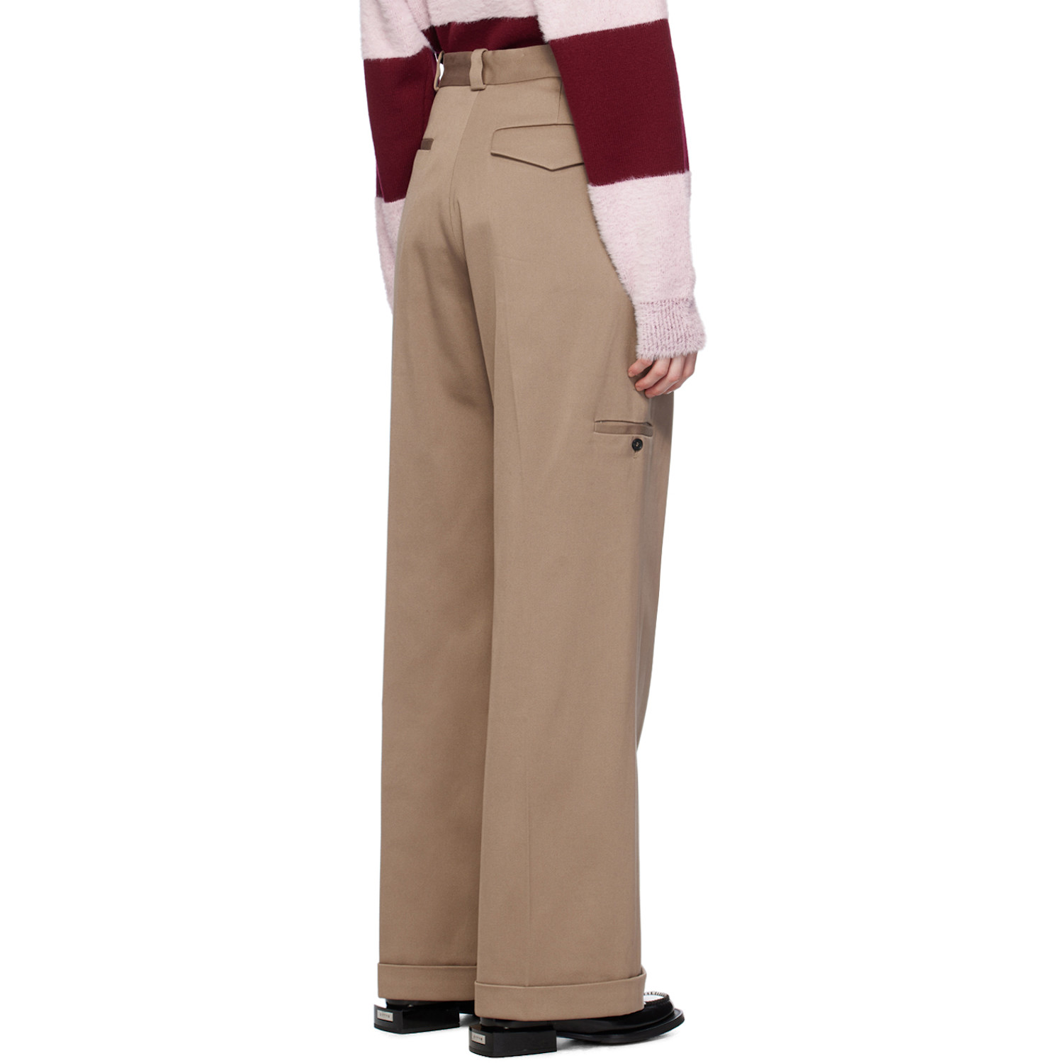  Eytys Beige Roxane Trousers 