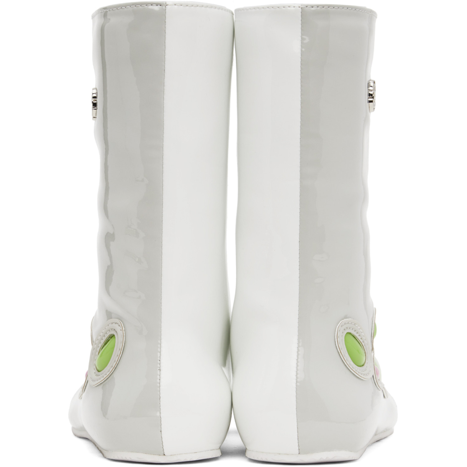  Rombaut Ssense Exclusive Off-white Alien Barefoot Boots 