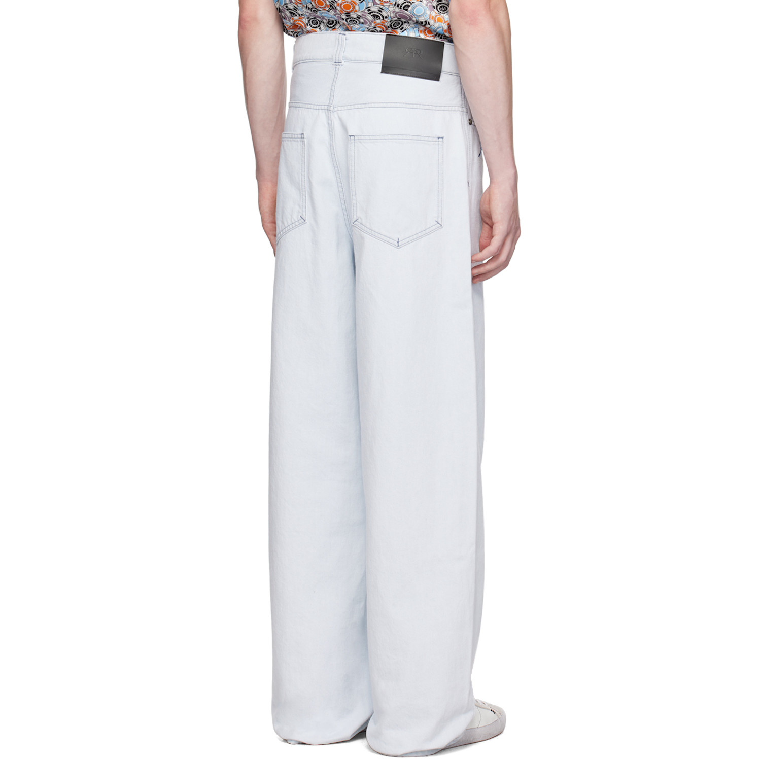  Rta Blue Wide Leg Jeans 