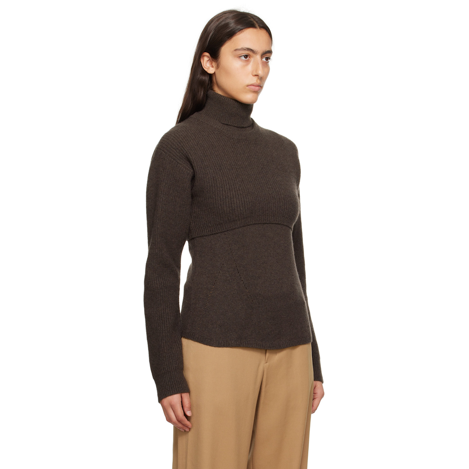  Wooyoungmi Gray Layered Turtleneck 
