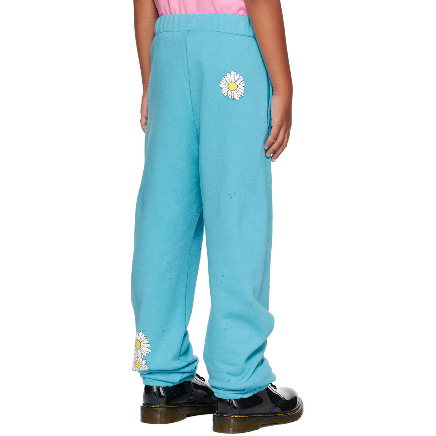  Nzkidzzz Kids Blue Distressed Sweatpants 