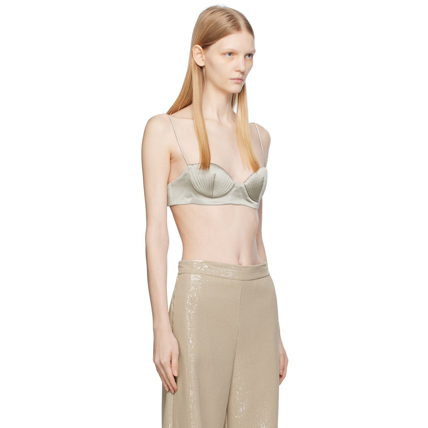  Bevza Gray Seashell Camisole 