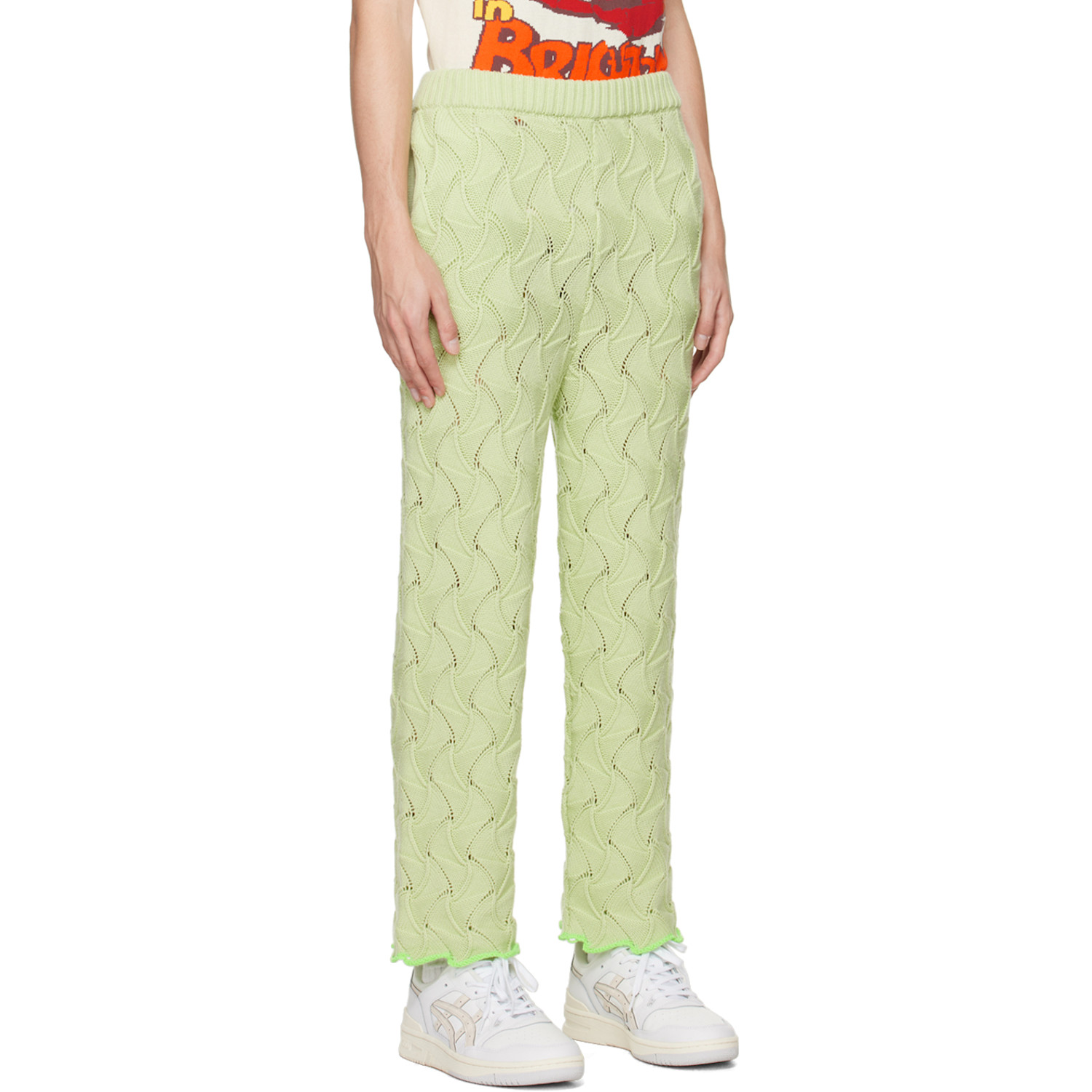  Robyn Lynch Green Wavy Trousers 