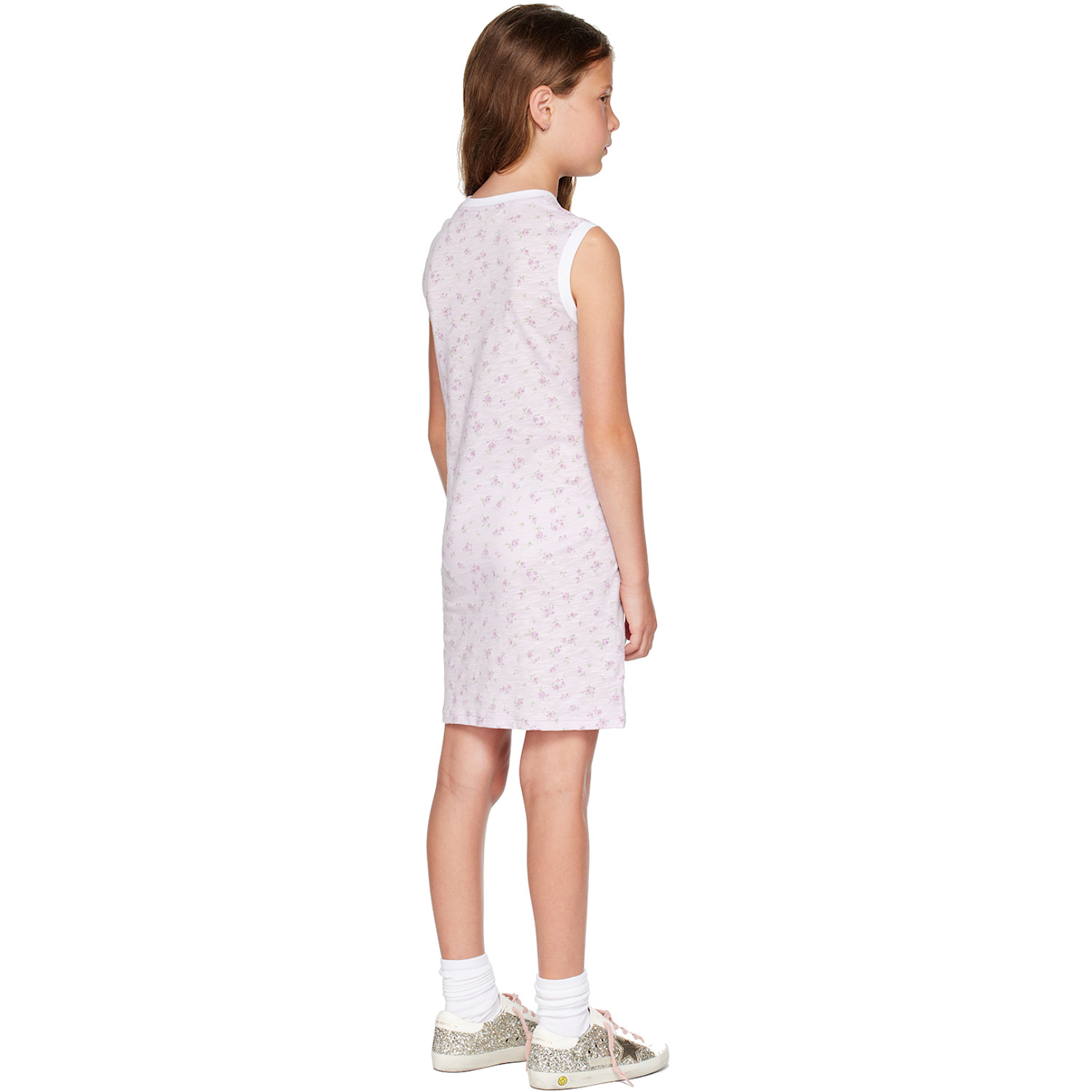  Cormio Kids Purple Printed Dress 