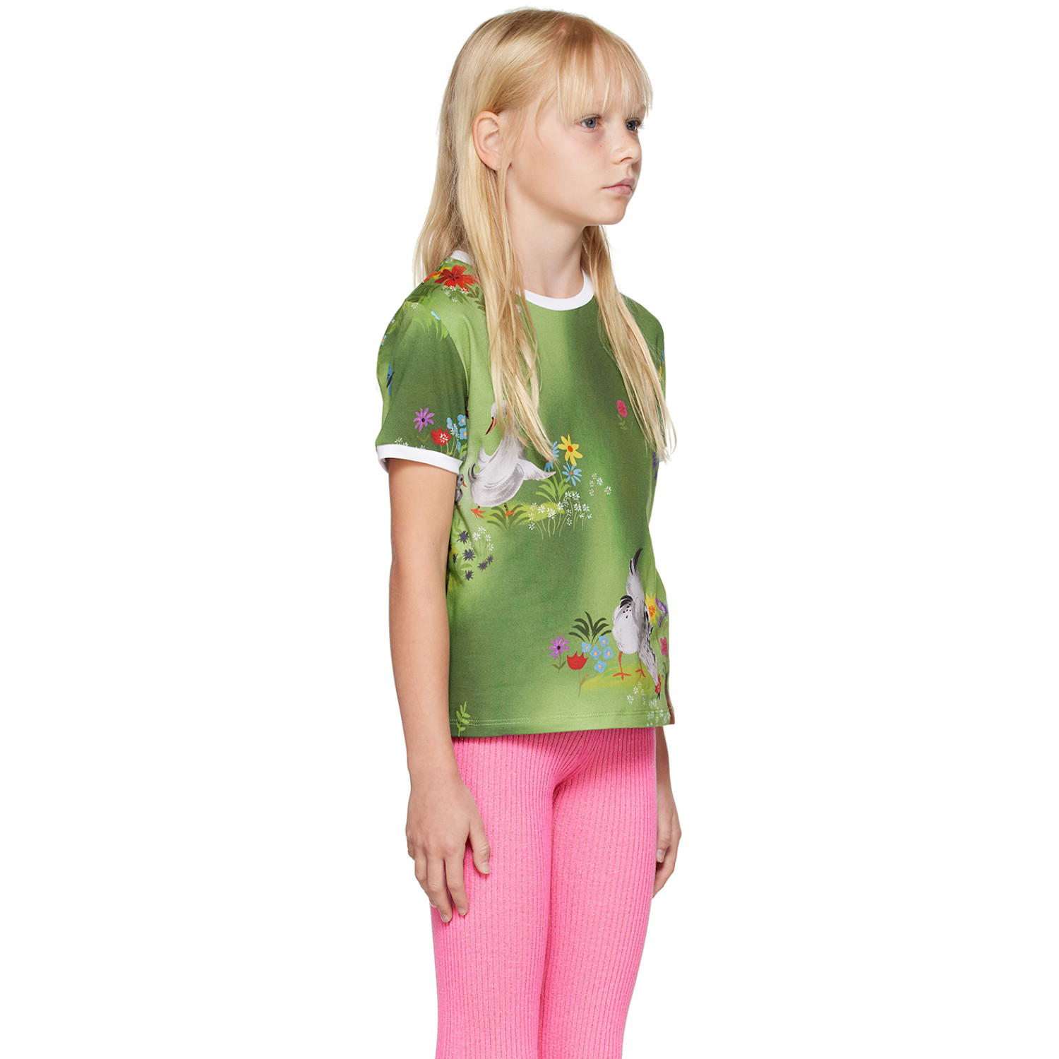  Cormio Kids Green Printed T-shirt 