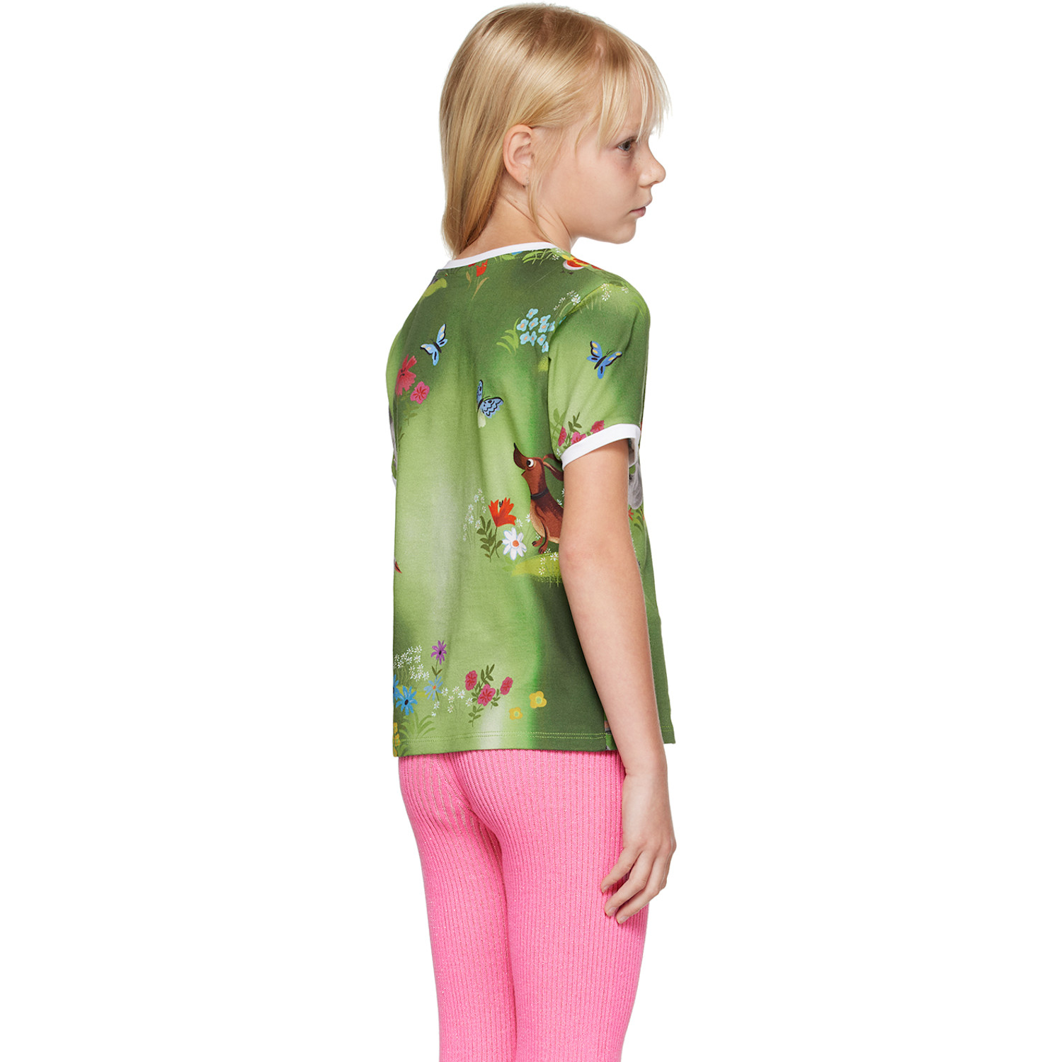  Cormio Kids Green Printed T-shirt 