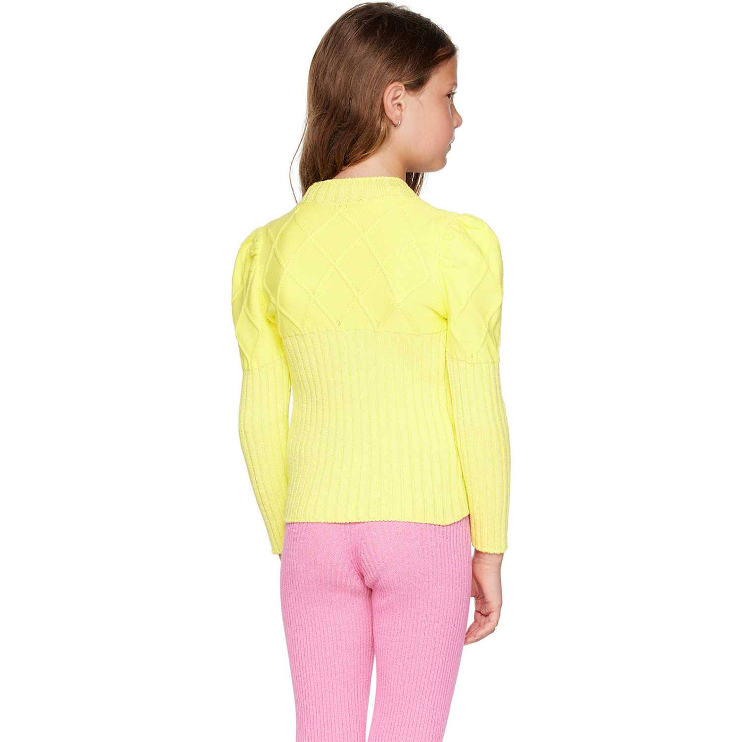  Cormio Kids Yellow Zip-up Cardigan 