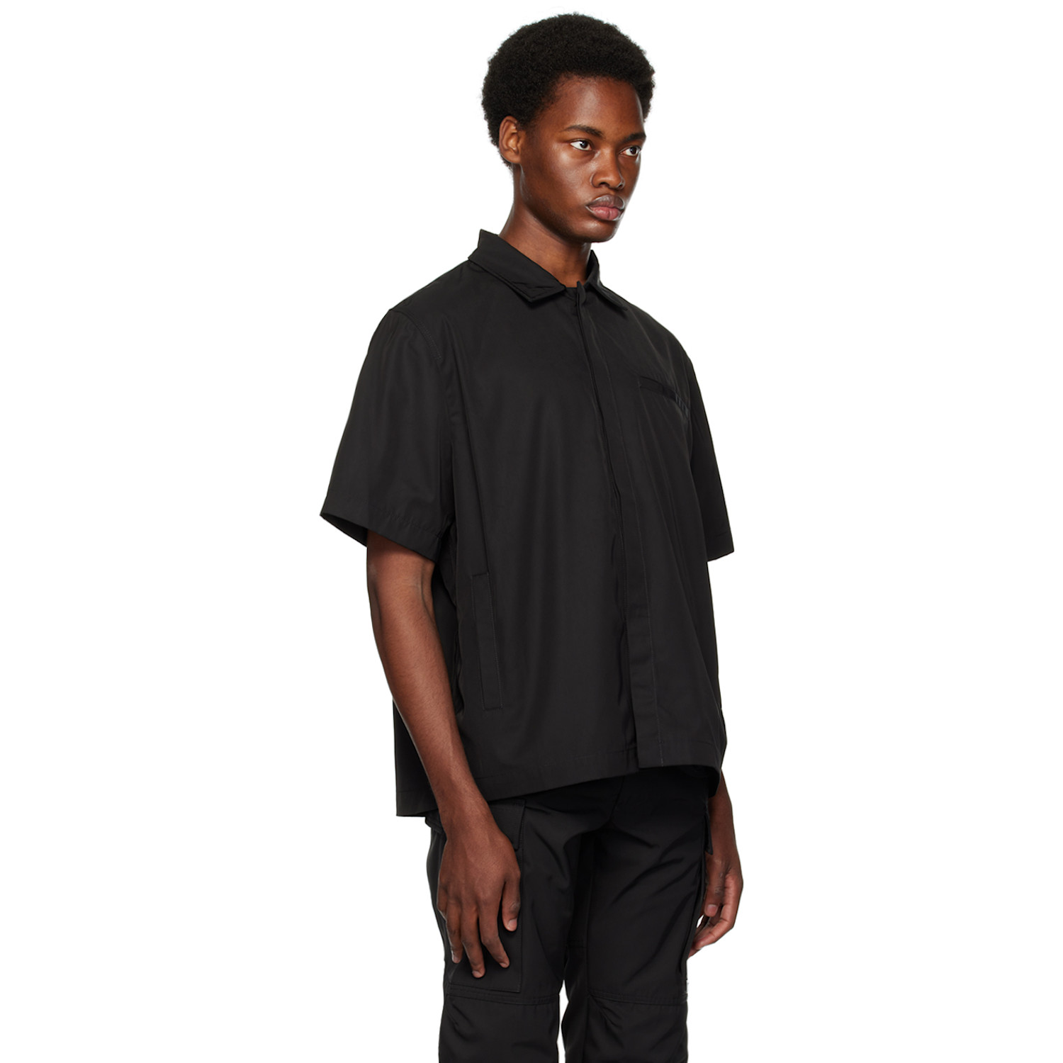  1017 Alyx 9sm Black Buckle Shirt 