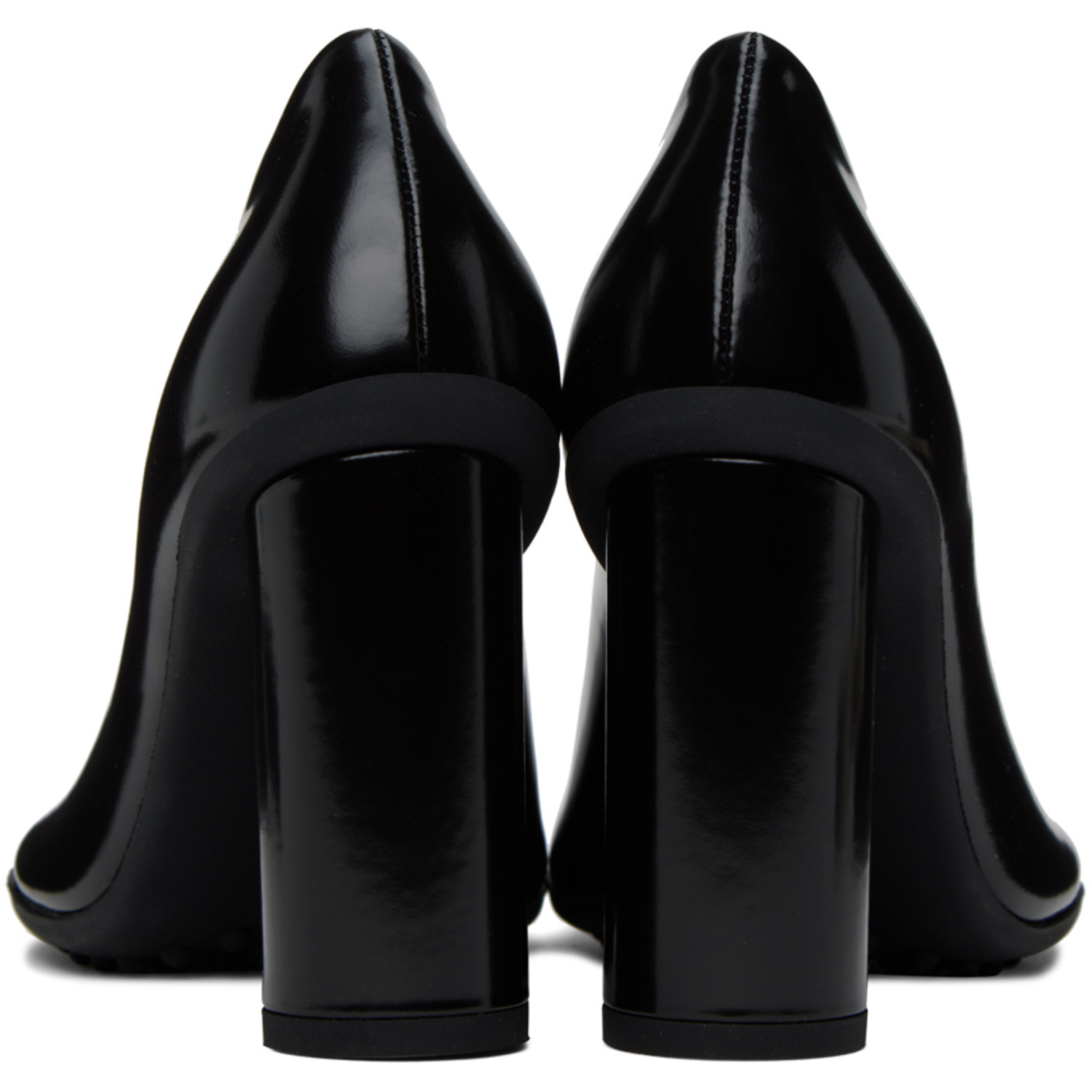  Bottega Veneta Black Atomic Pumps 