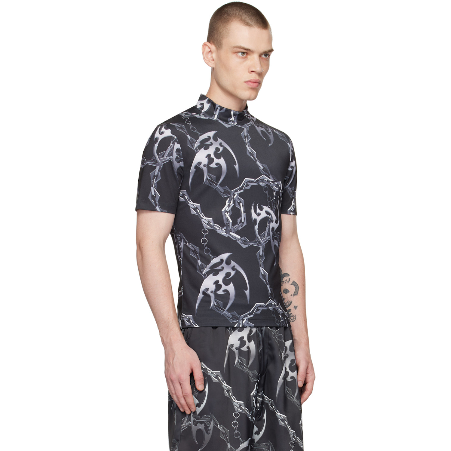  Han Kjobenhavn Black Chain Turtleneck 
