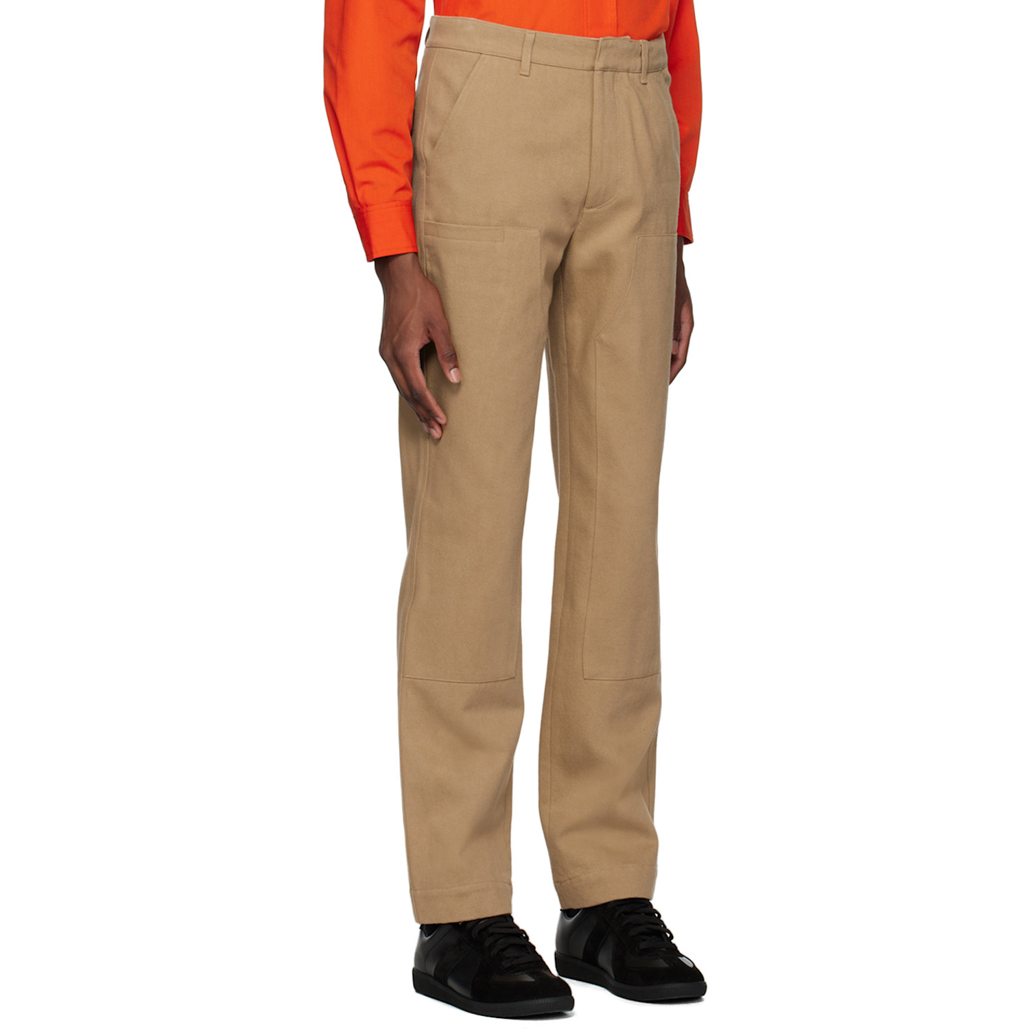  Gabriela Hearst Tan Finley Trousers 