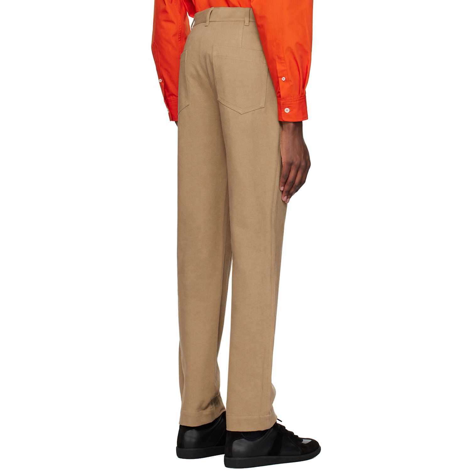  Gabriela Hearst Tan Finley Trousers 