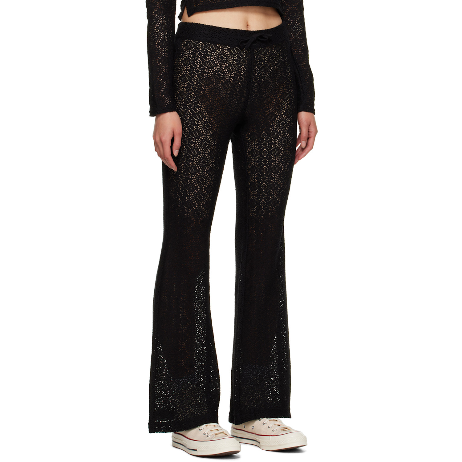  Saturdays Nyc Black Rijka Lounge Pants 