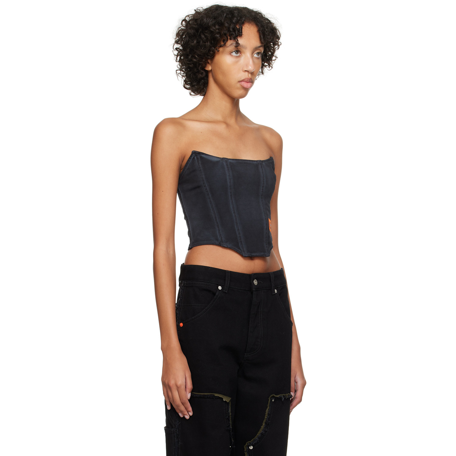  Heron Preston Black Washed Tank Top 