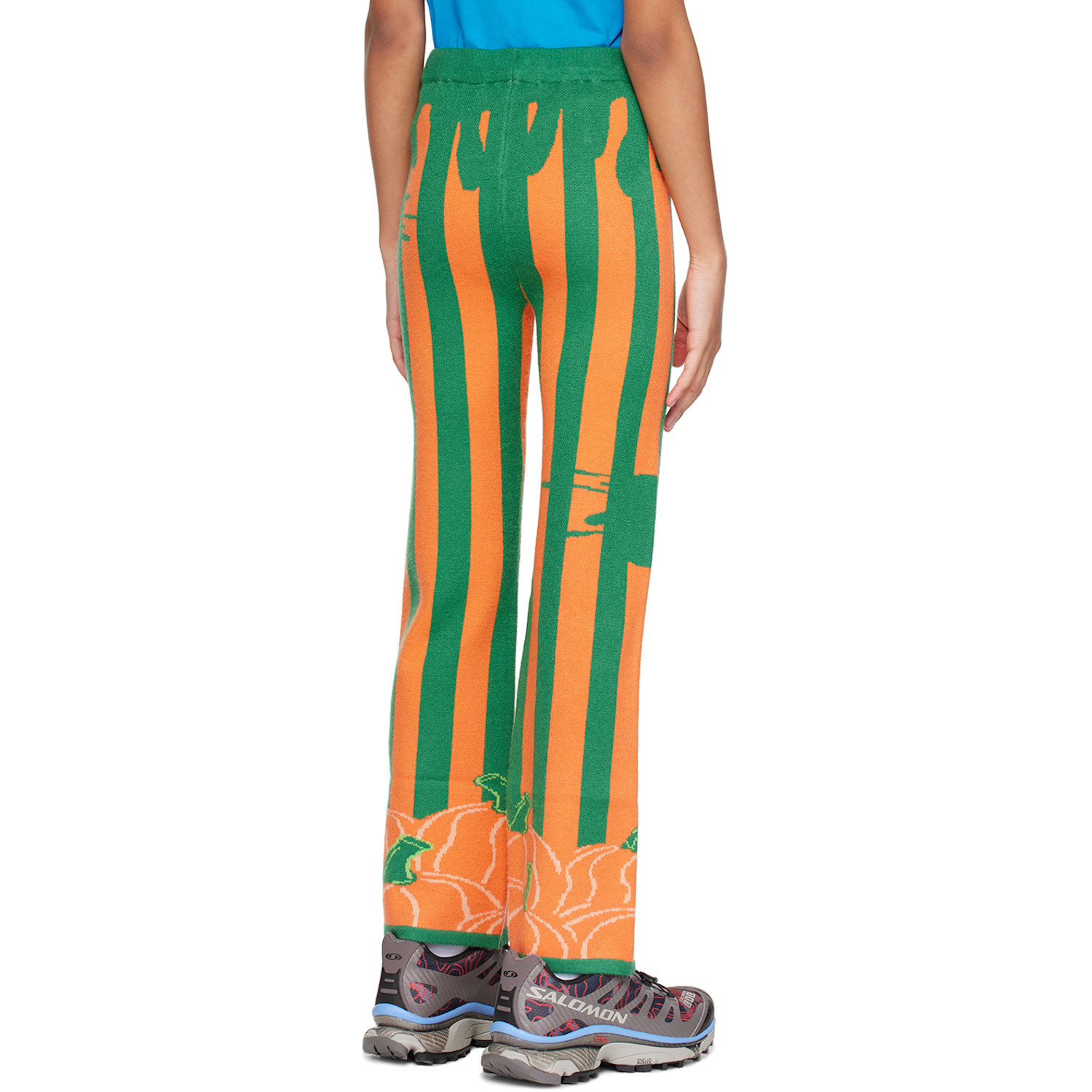  Helmstedt Ssense Exclusive Kids Green & Orange Sweatpants 