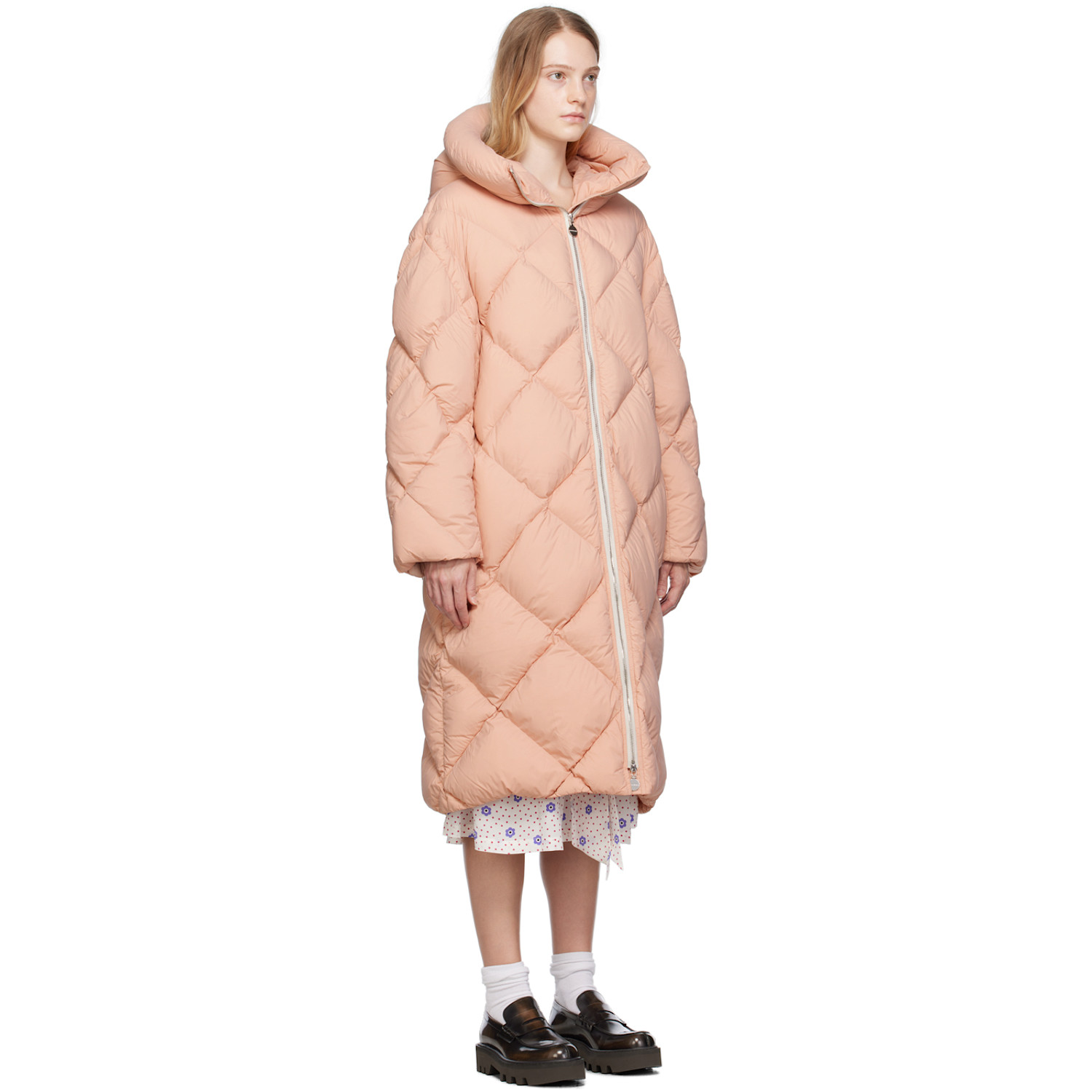  Ienki Ienki Pink Rowena Down Coat 
