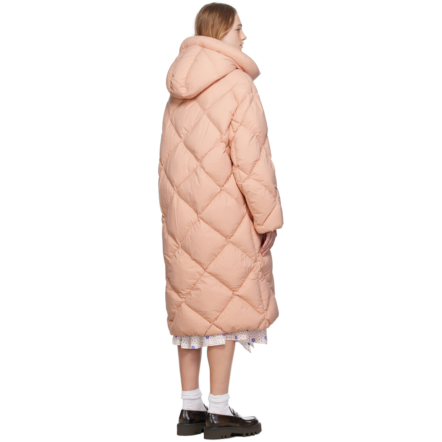  Ienki Ienki Pink Rowena Down Coat 