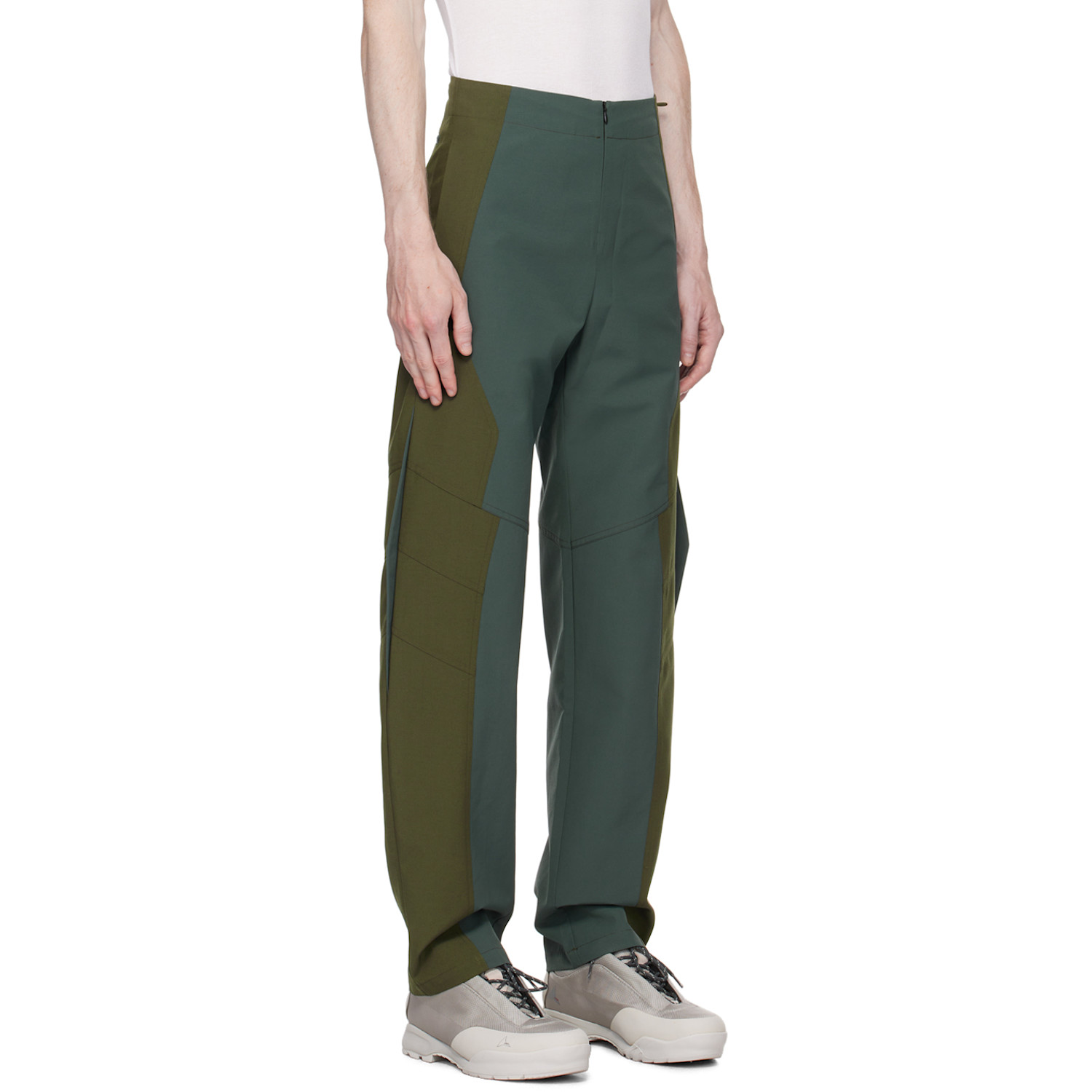  Uncertain Factor Khaki Guard Trousers 